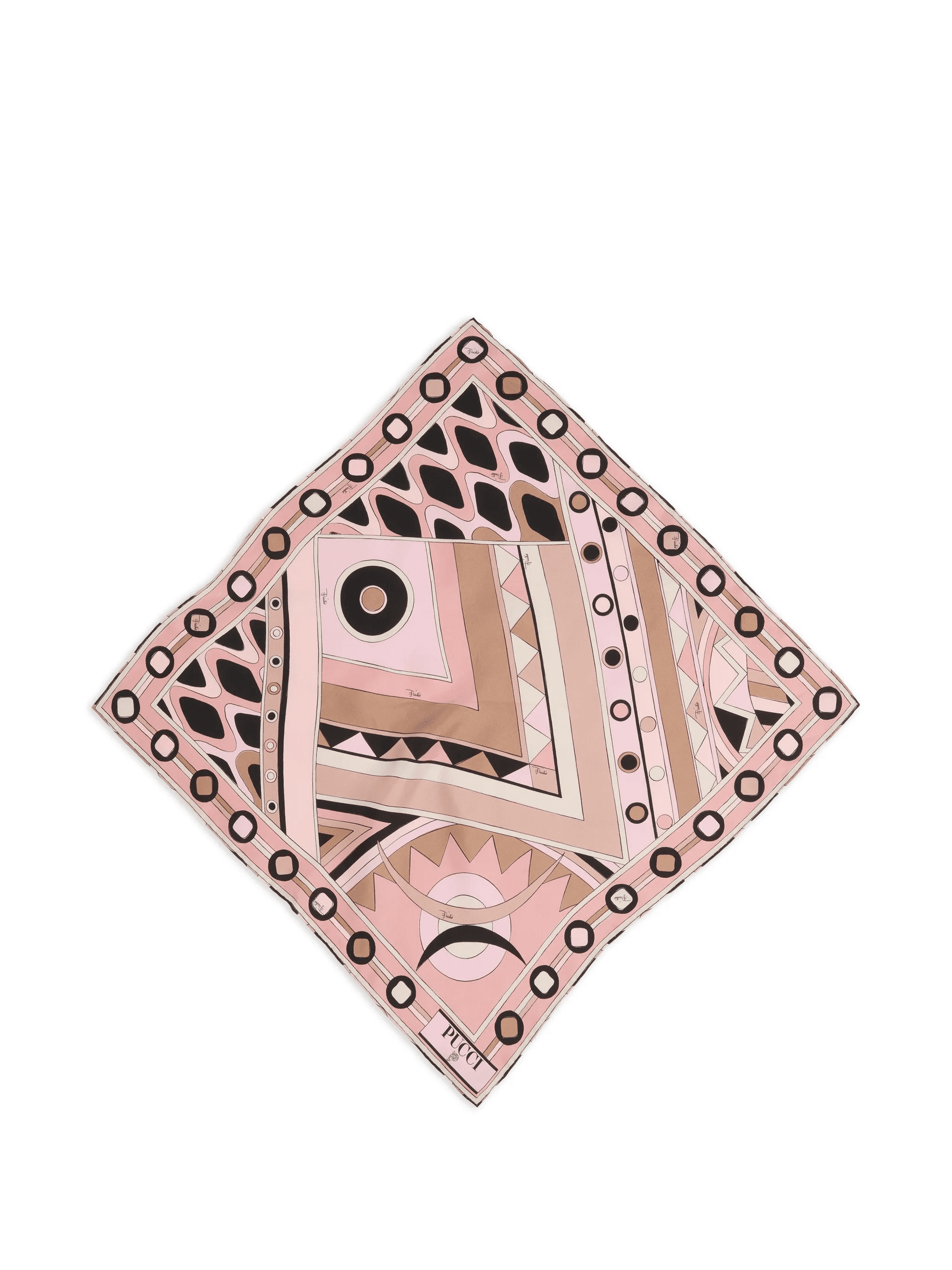 Vivara print small silk carrè - Image 1