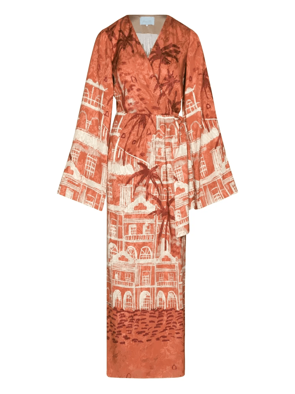 Ollantay printed maxi dress - Image 1