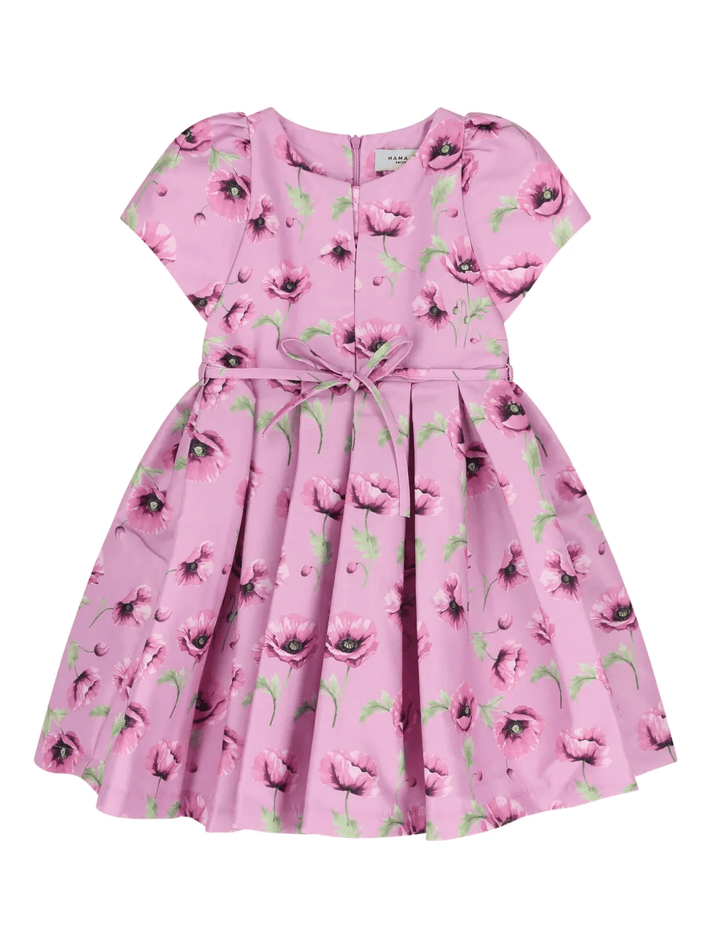 floral satin dress - Image 1