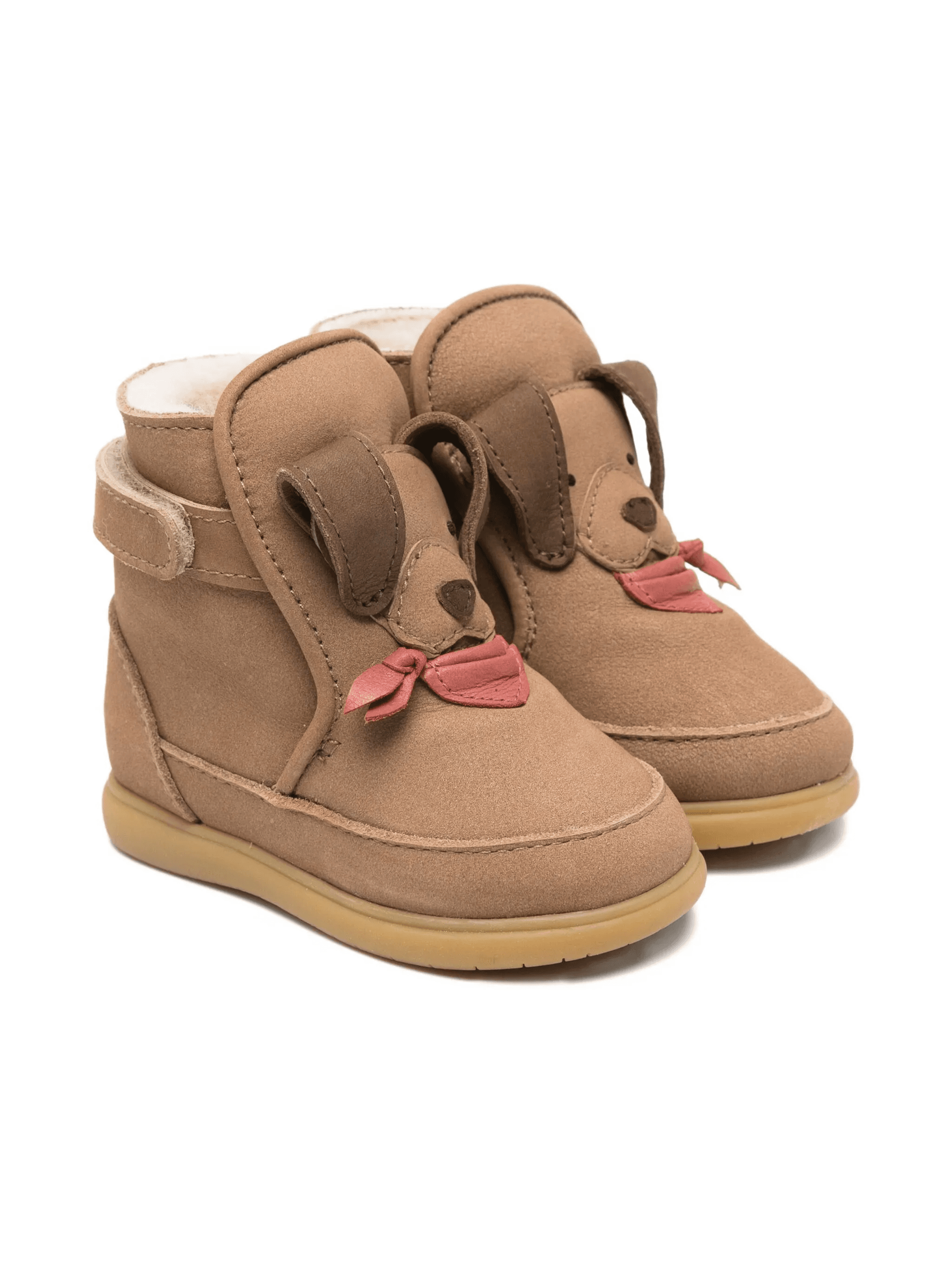 dog-face shearling boots - Image 1