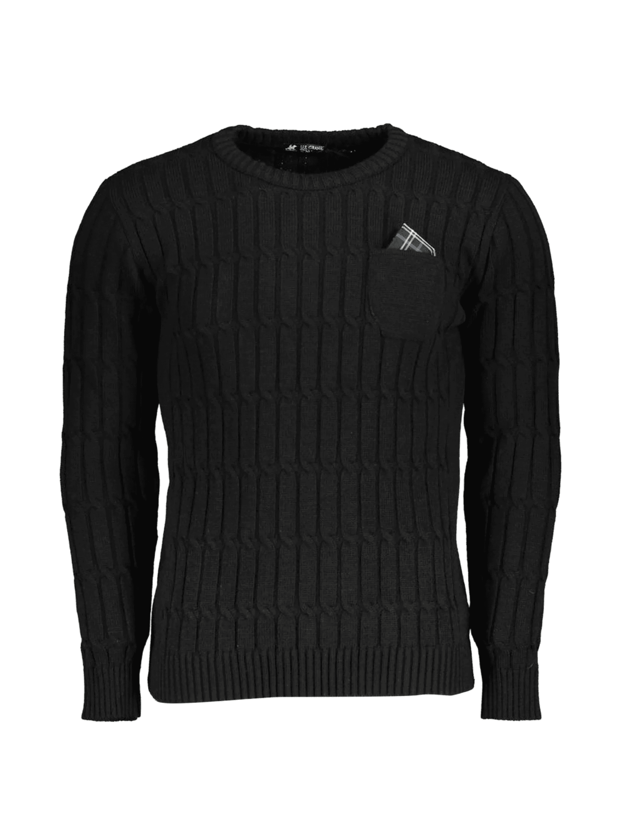 cable-knit crew-neck sweater - Image 1