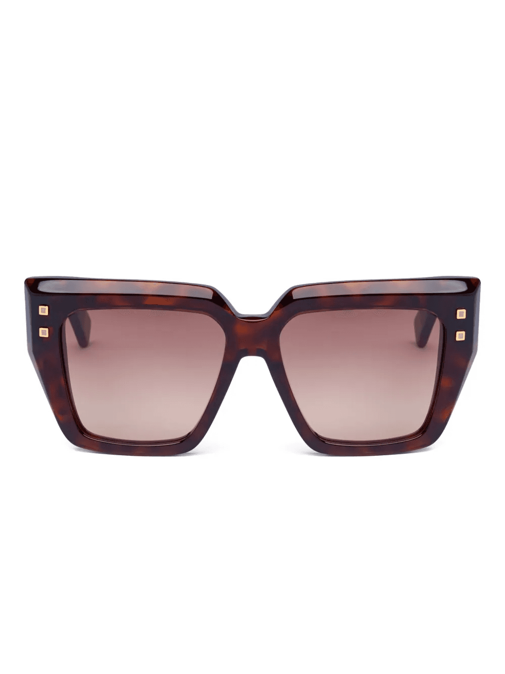 studded geometric-frame sunglasses - Image 1