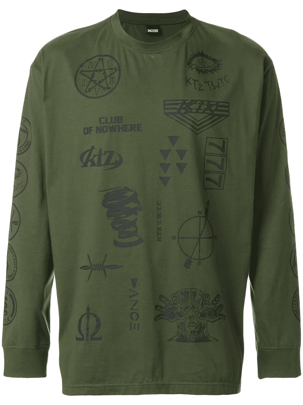 multi-stamp sweatshirt - Image 1