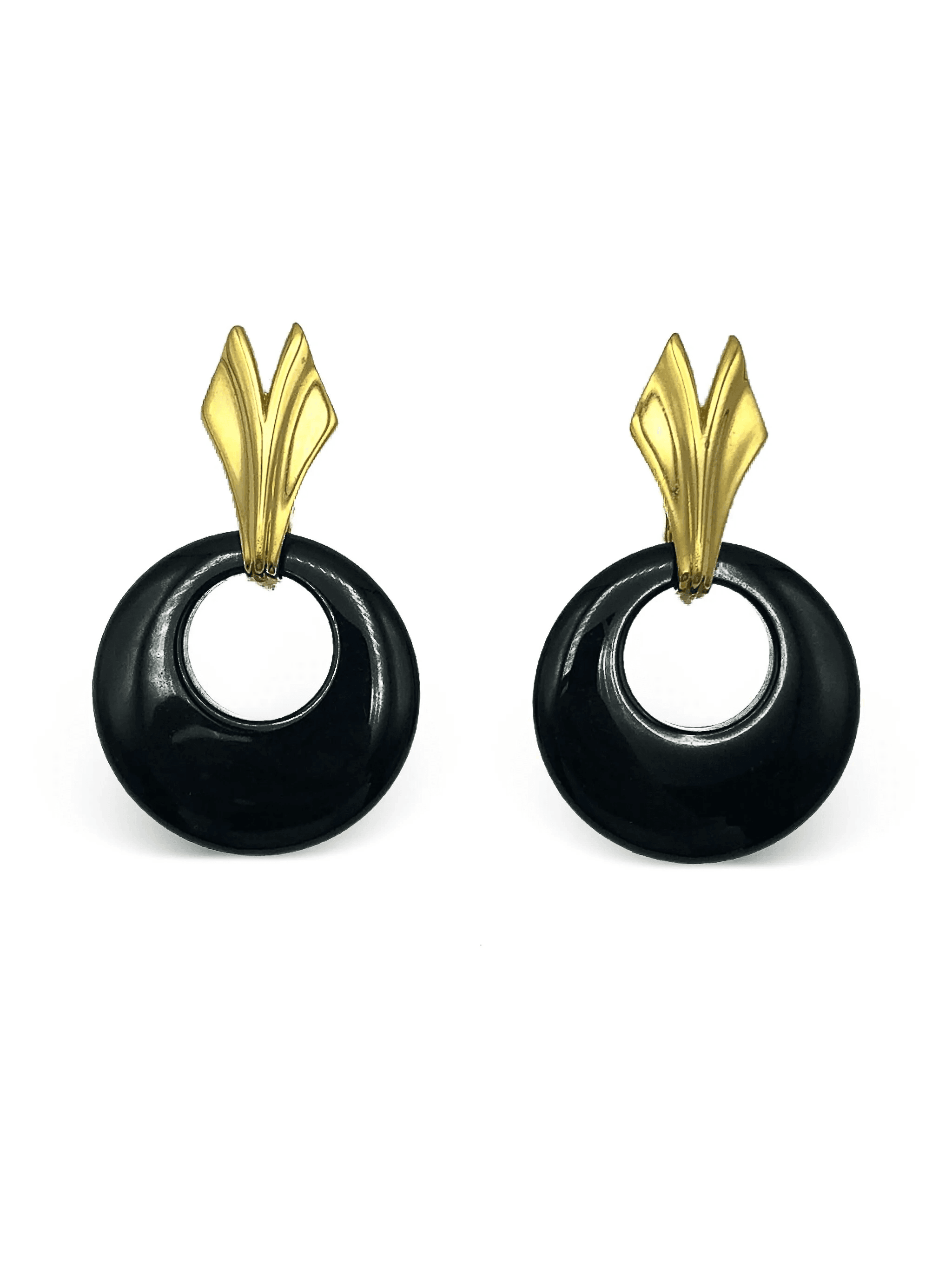 1960s Trifari drop earrings - Image 1