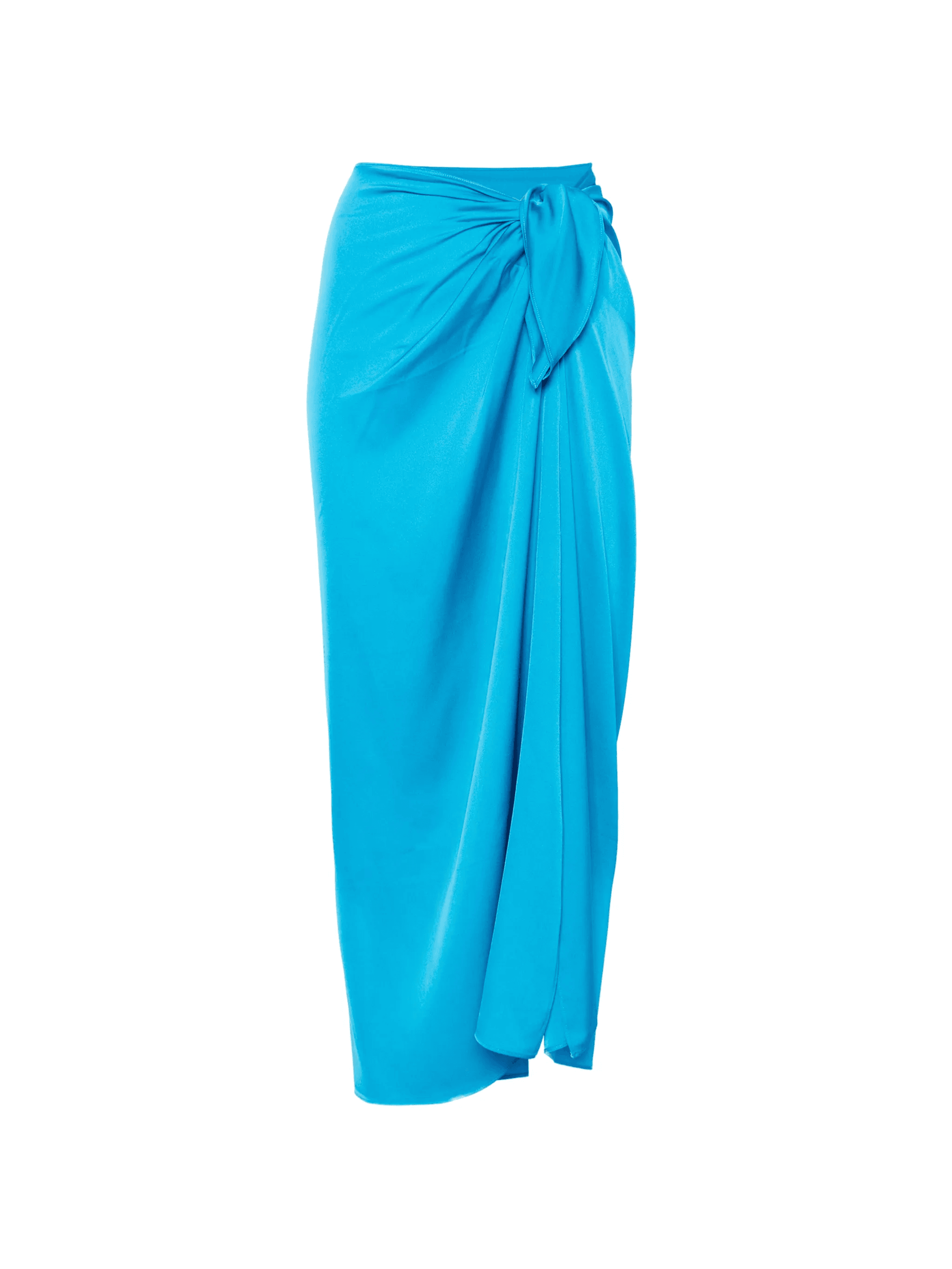 high-waisted midi skirt - Image 1
