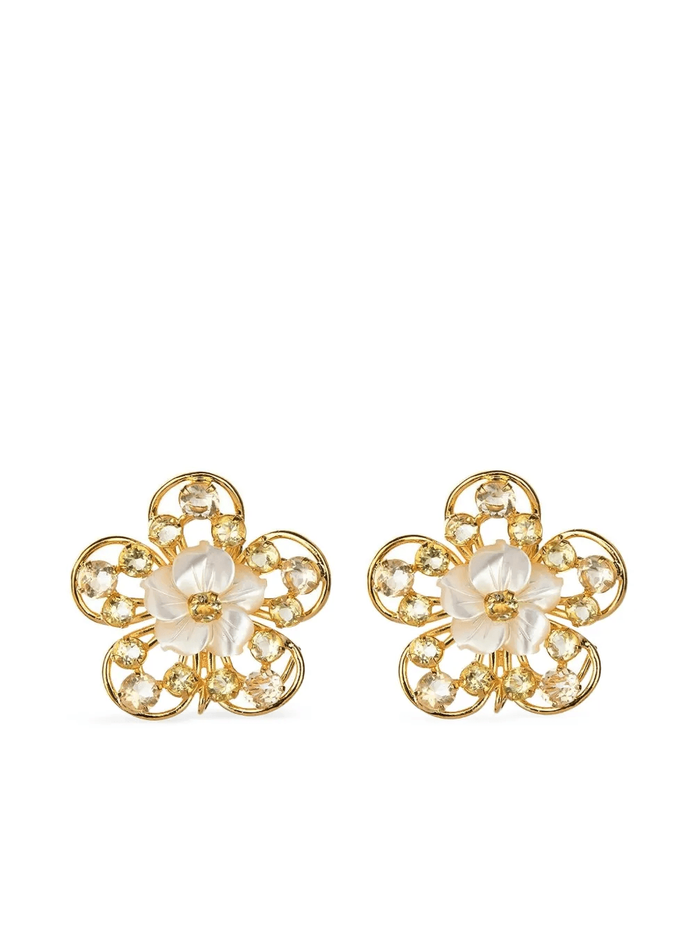 flower earrings - Image 1