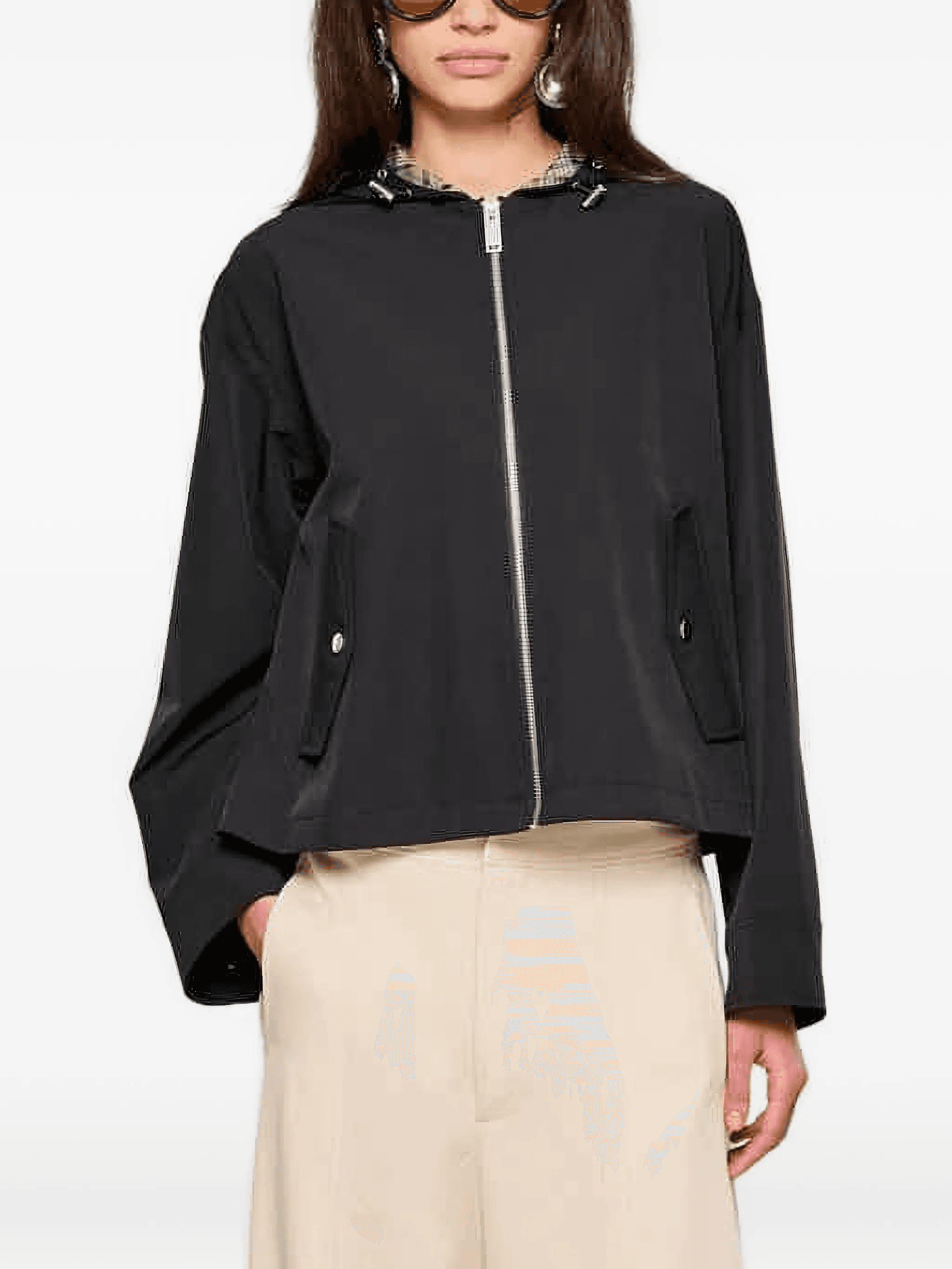 zip-up parka - Image 1