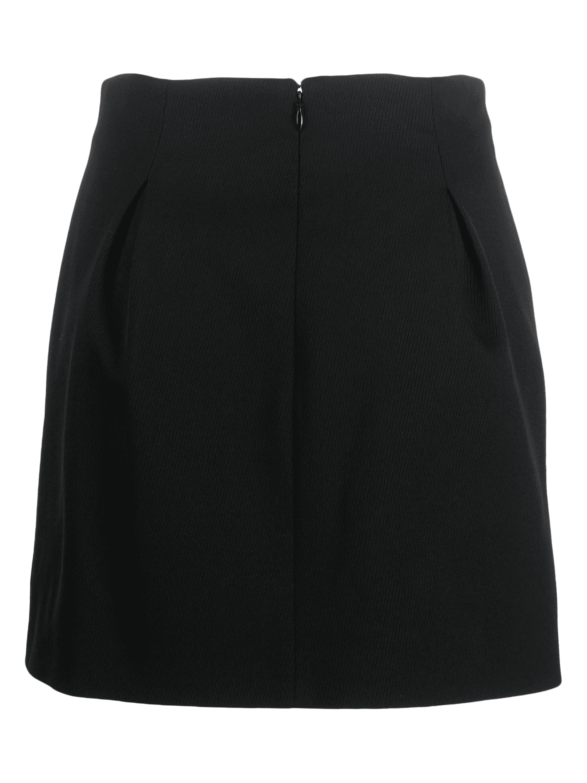 hook-fastening pleated miniskirt - Image 1