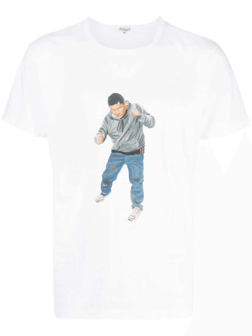 graphic-print detail T-shirt - Image 1