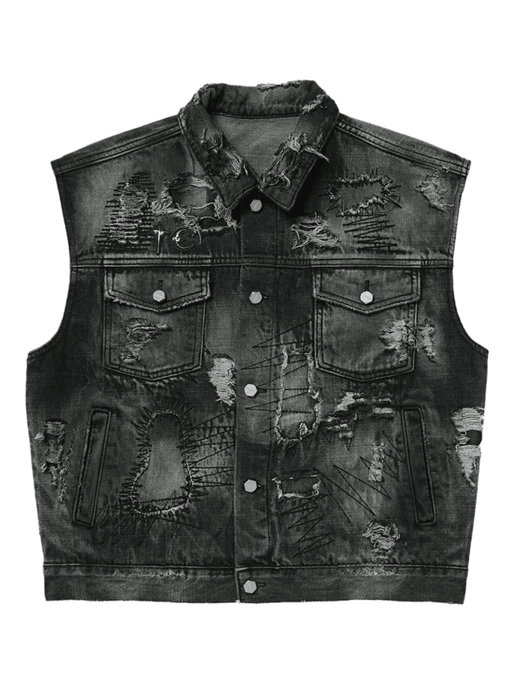 buttoned gilet - Image 1