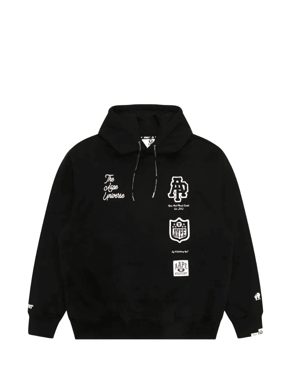 embroidered logo hoodie - Image 1