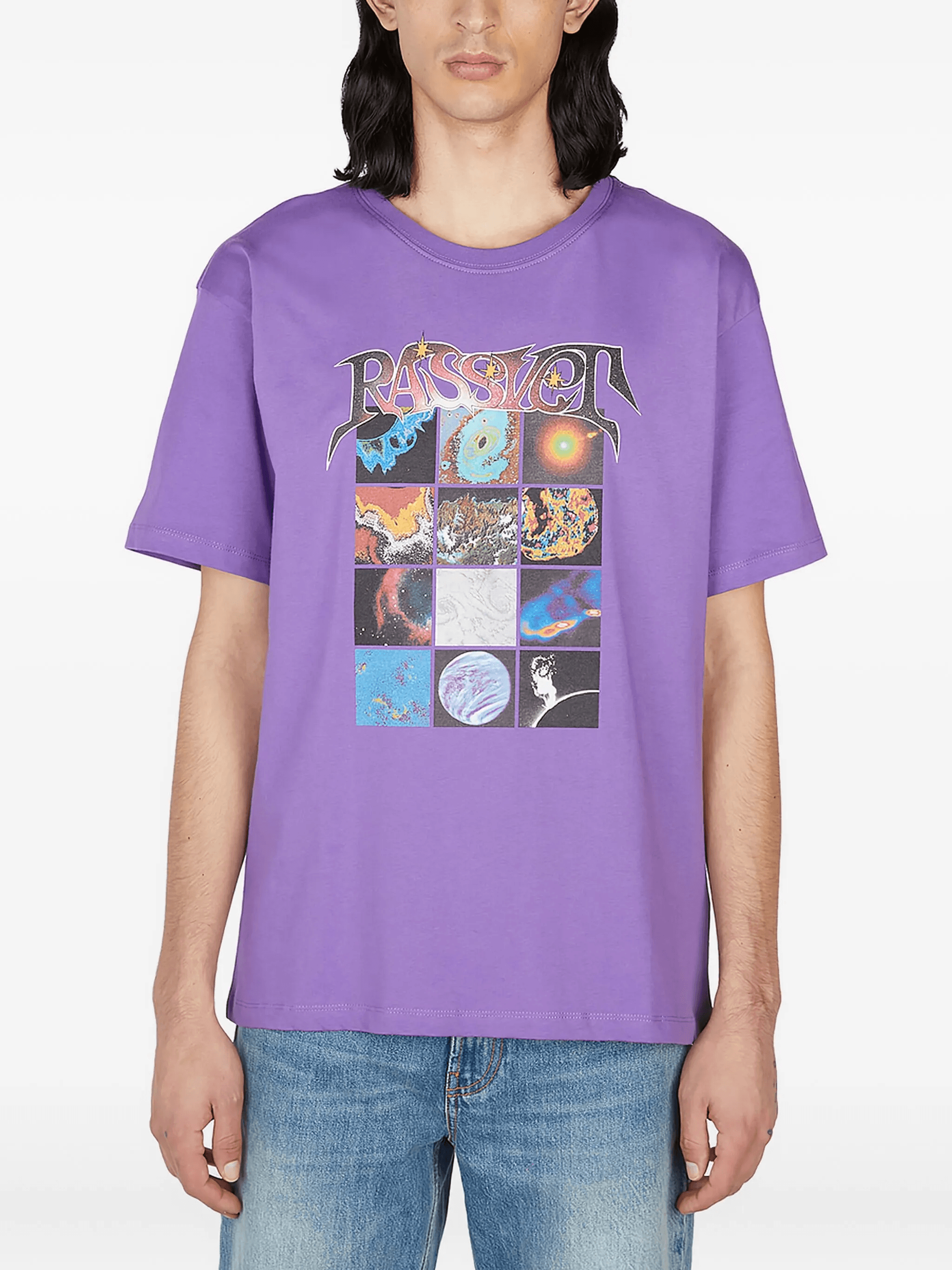 crew-neck printed T-shirt - Image 1