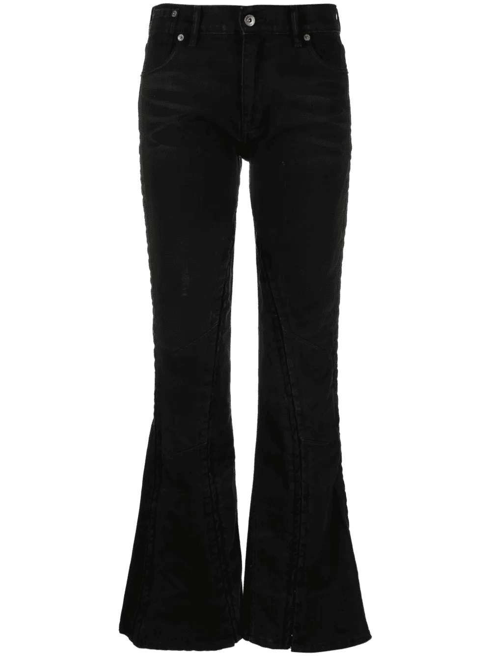 adjustable flared jeans - Image 1
