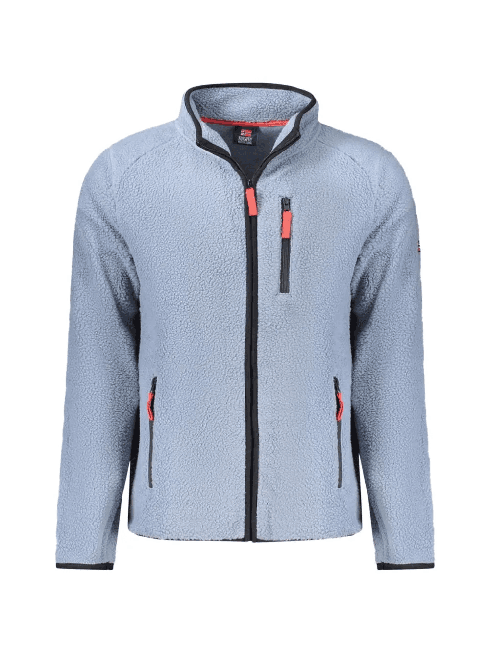 zip-up fleece jacket - Image 1