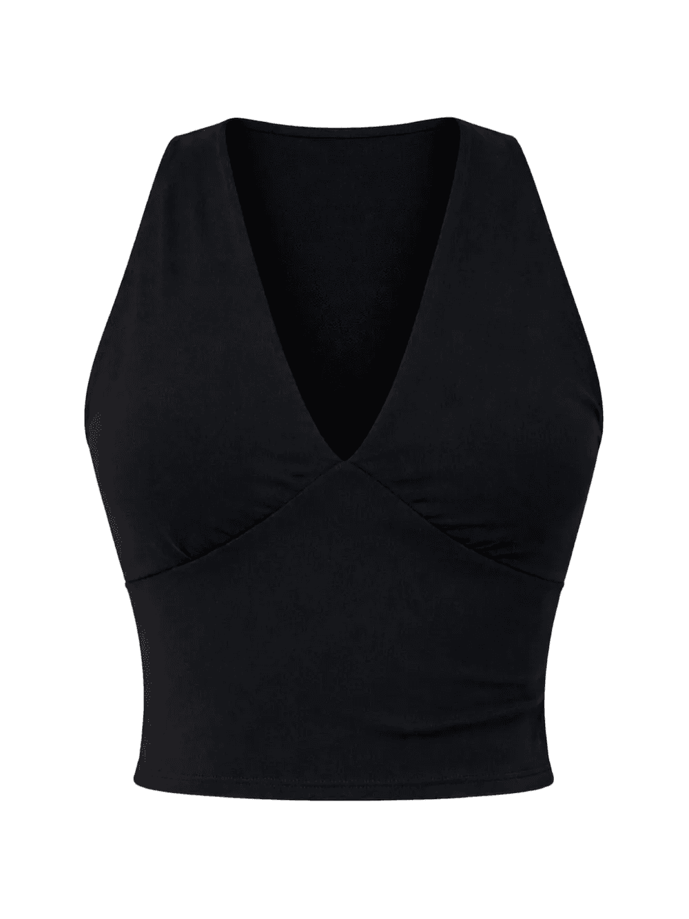 Bowie V-neck knit top - Image 1