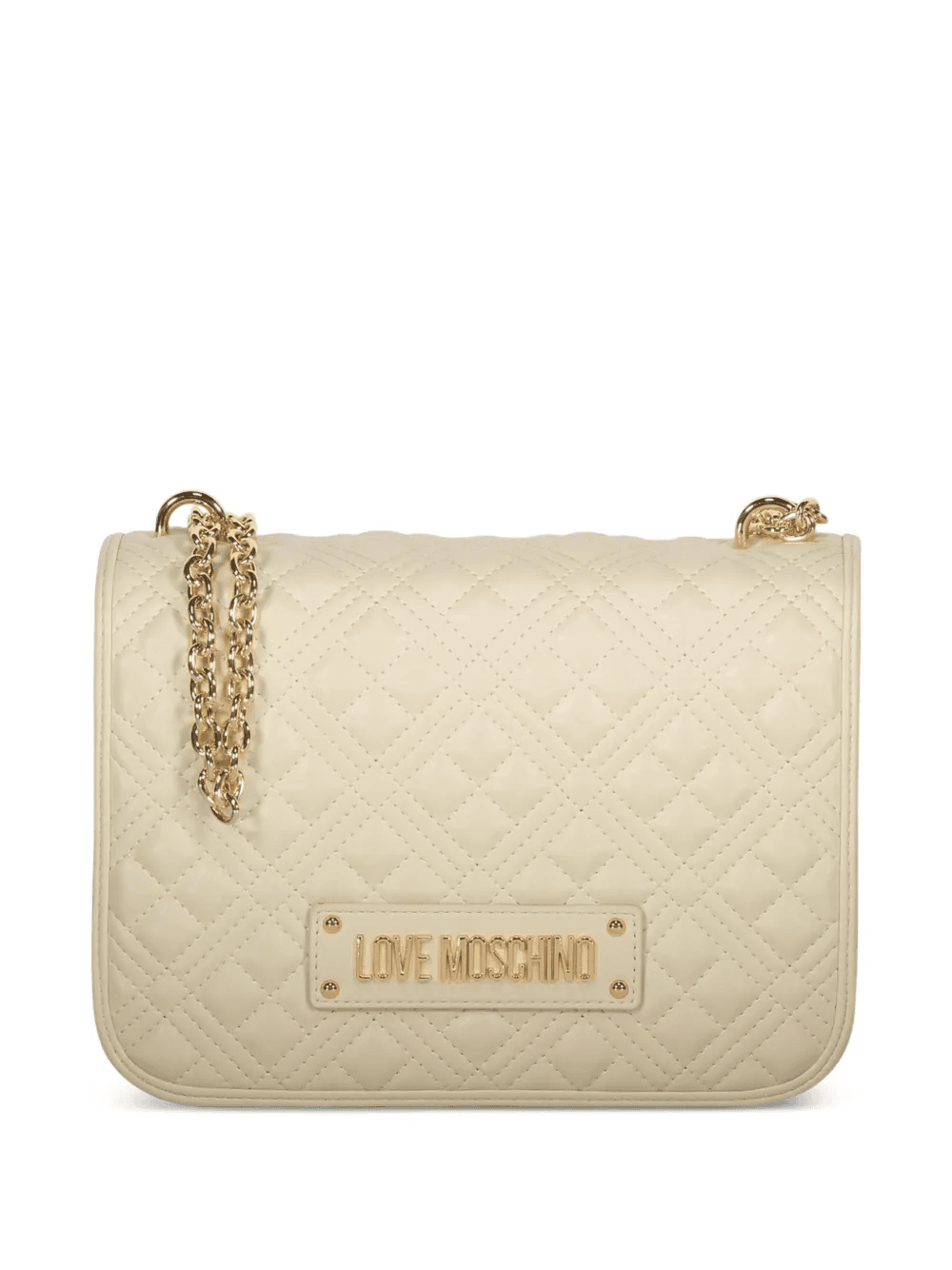 quilted chain shoulder bag - Image 1
