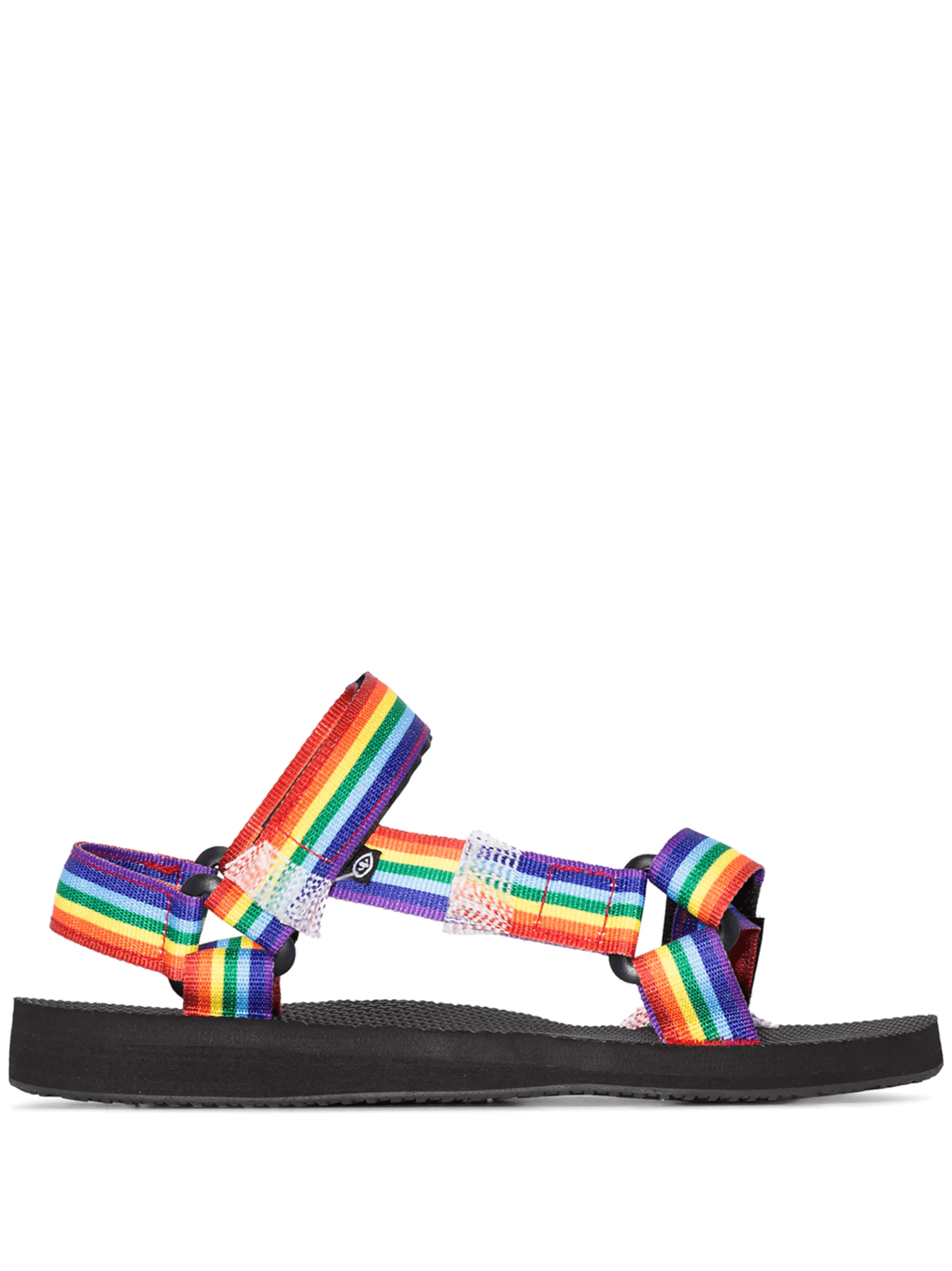 Rainbow Trekky ribbon sandals - Image 1