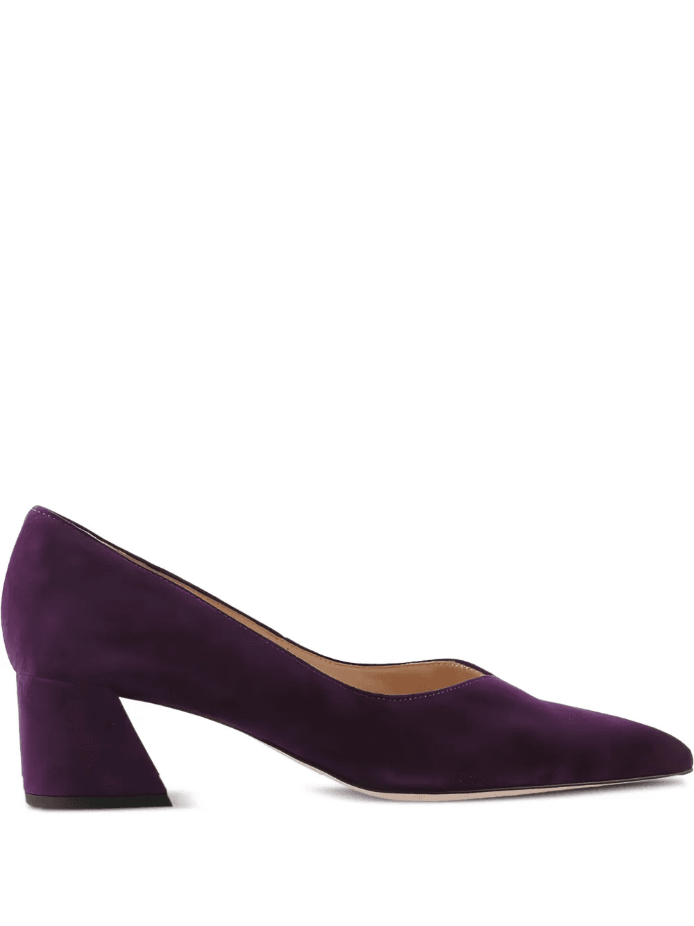 50mm Kim block-heeled pointed-toe pumps - Image 1