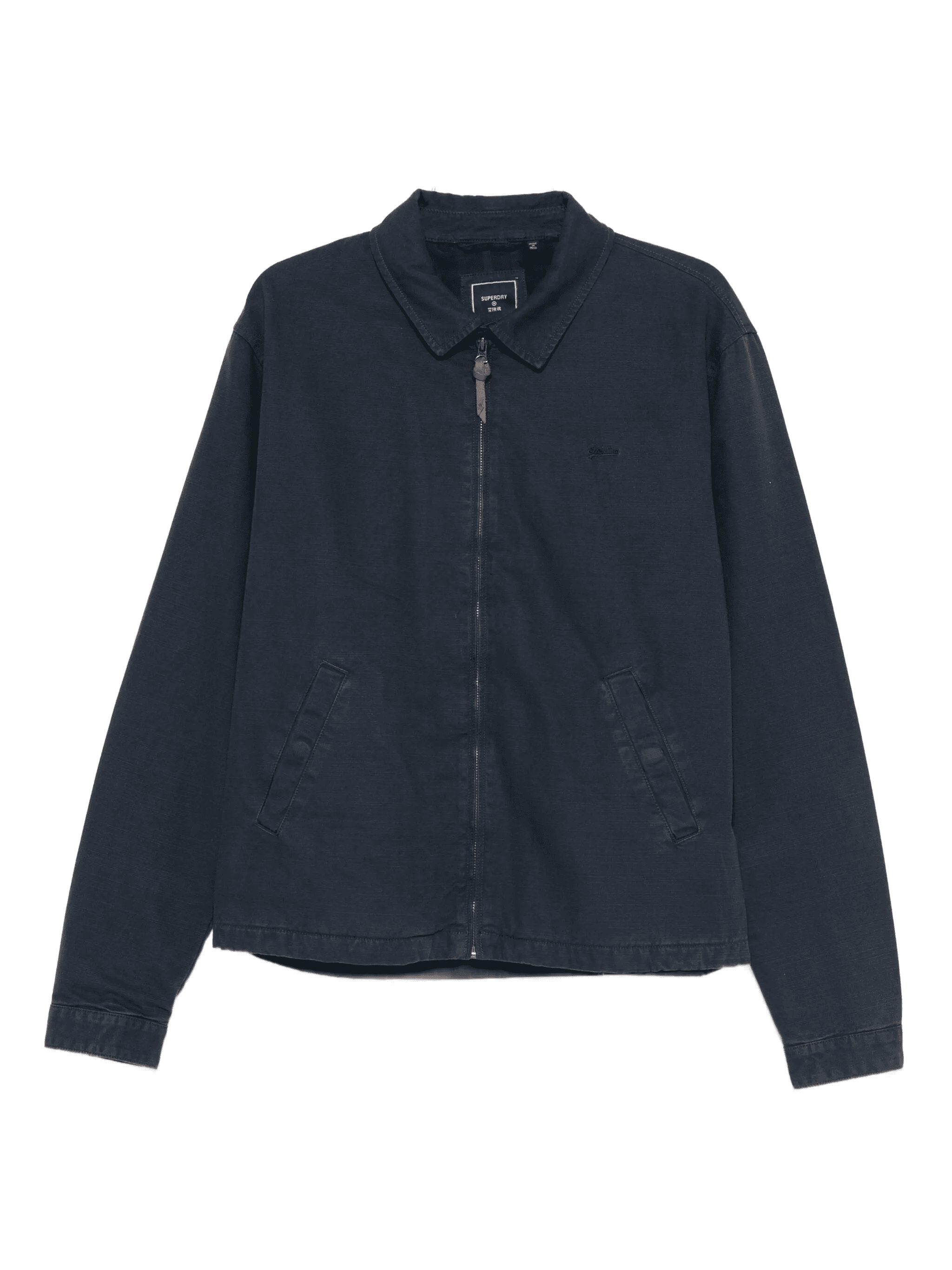 cotton zip-up jacket - Image 1
