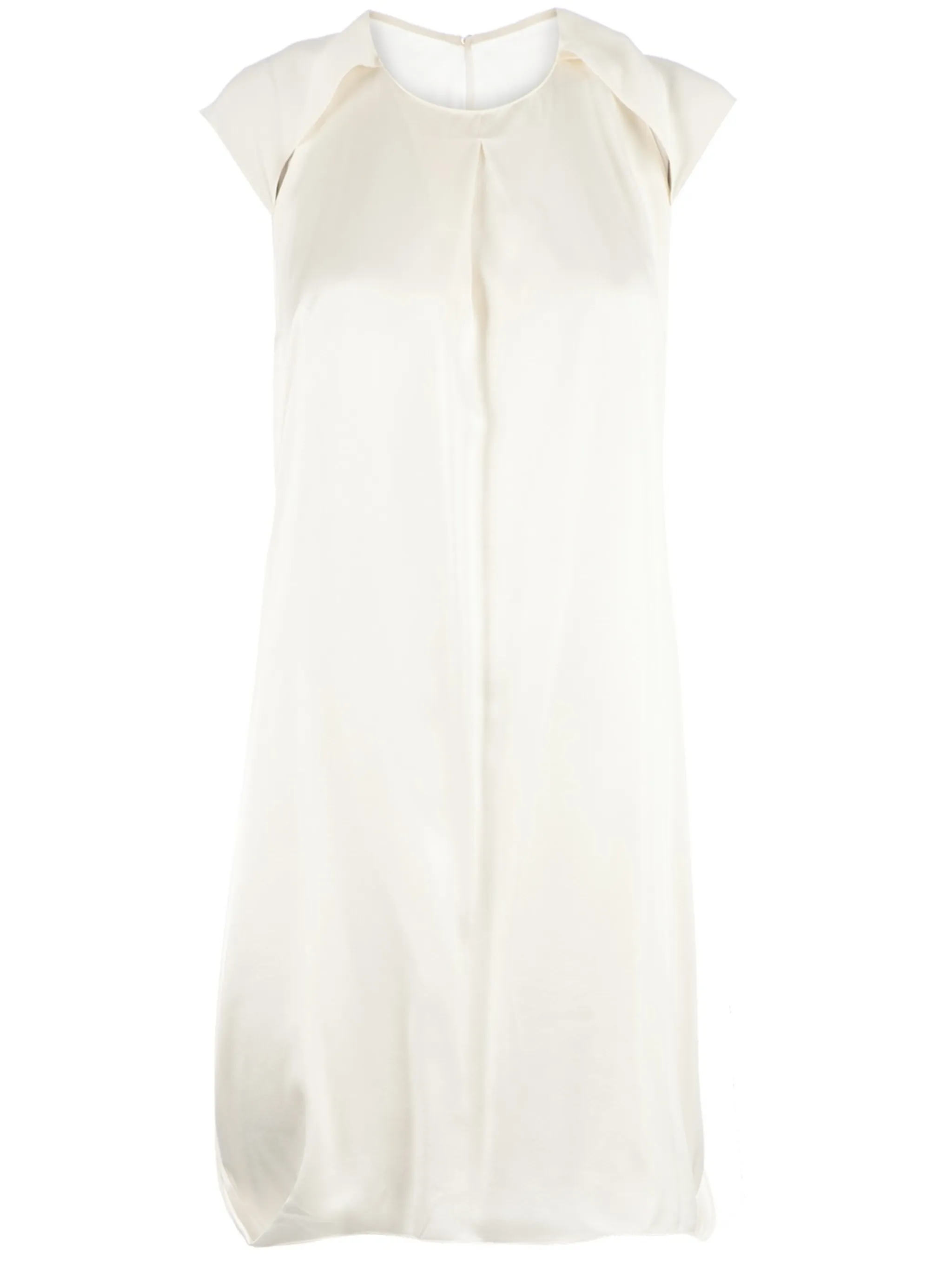 pleated sleeveless dress - Image 1