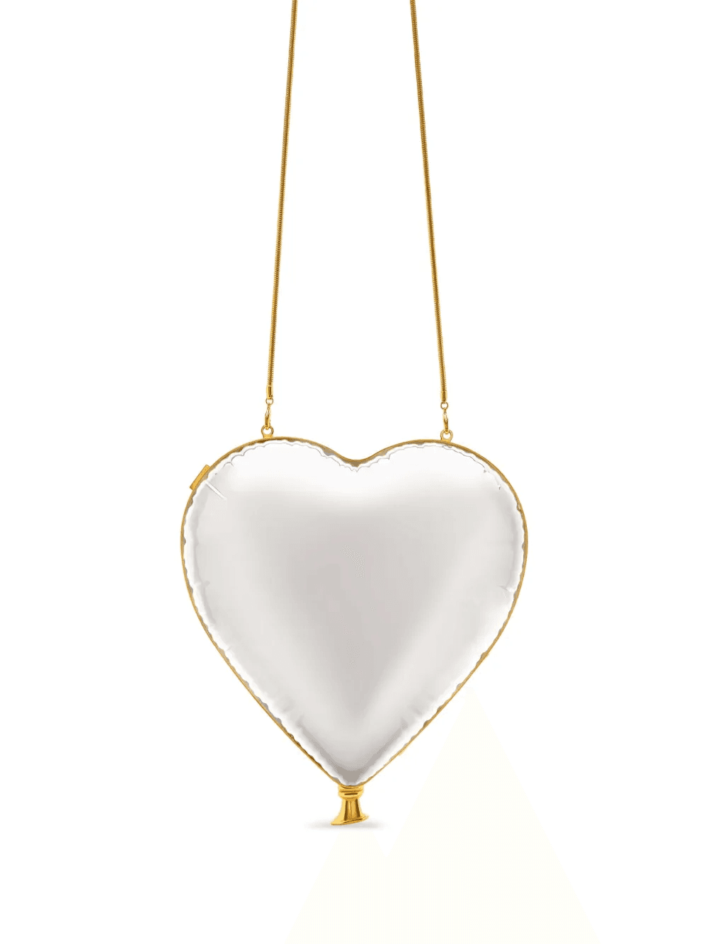 Heart Ballon chain clutch bag - Image 1