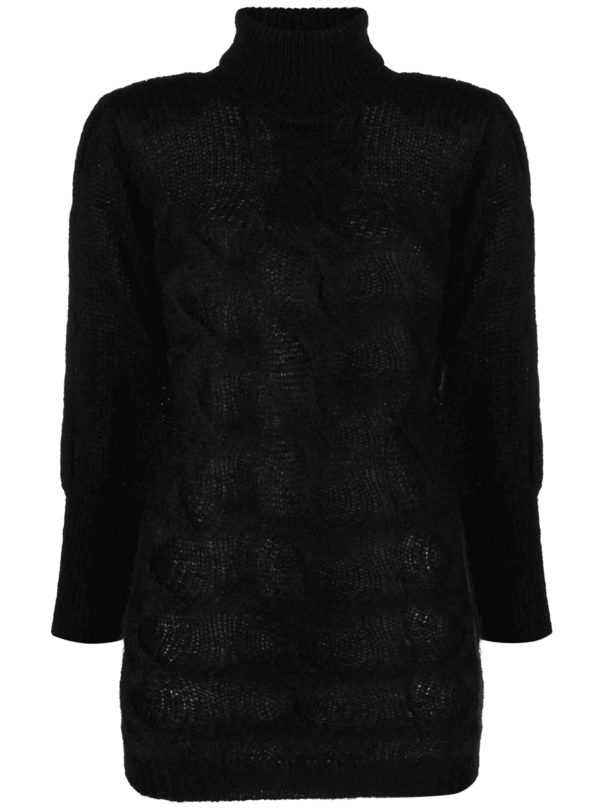 Astro cable-knit roll-neck dress - Image 1