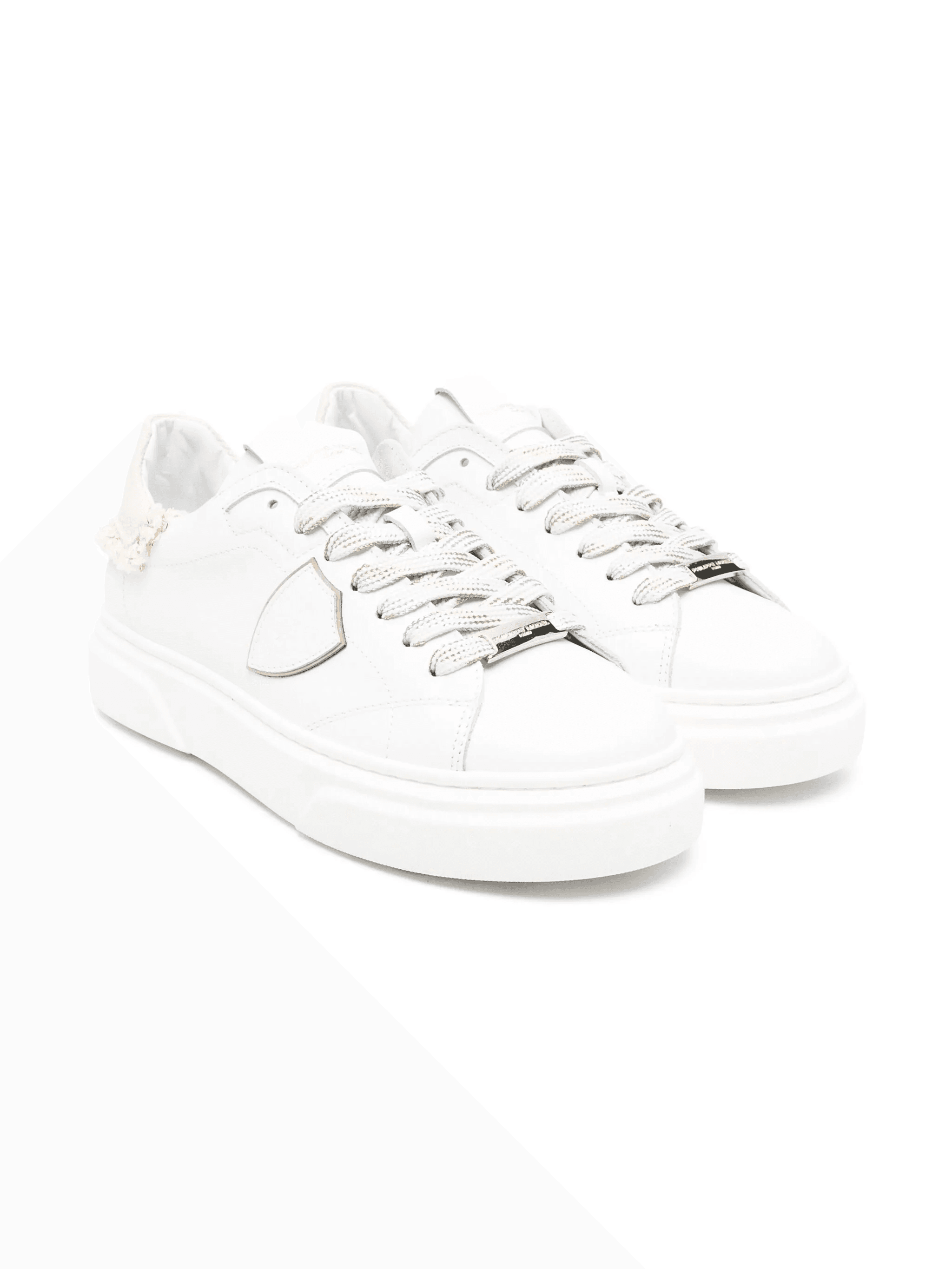 leather sneakers - Image 1