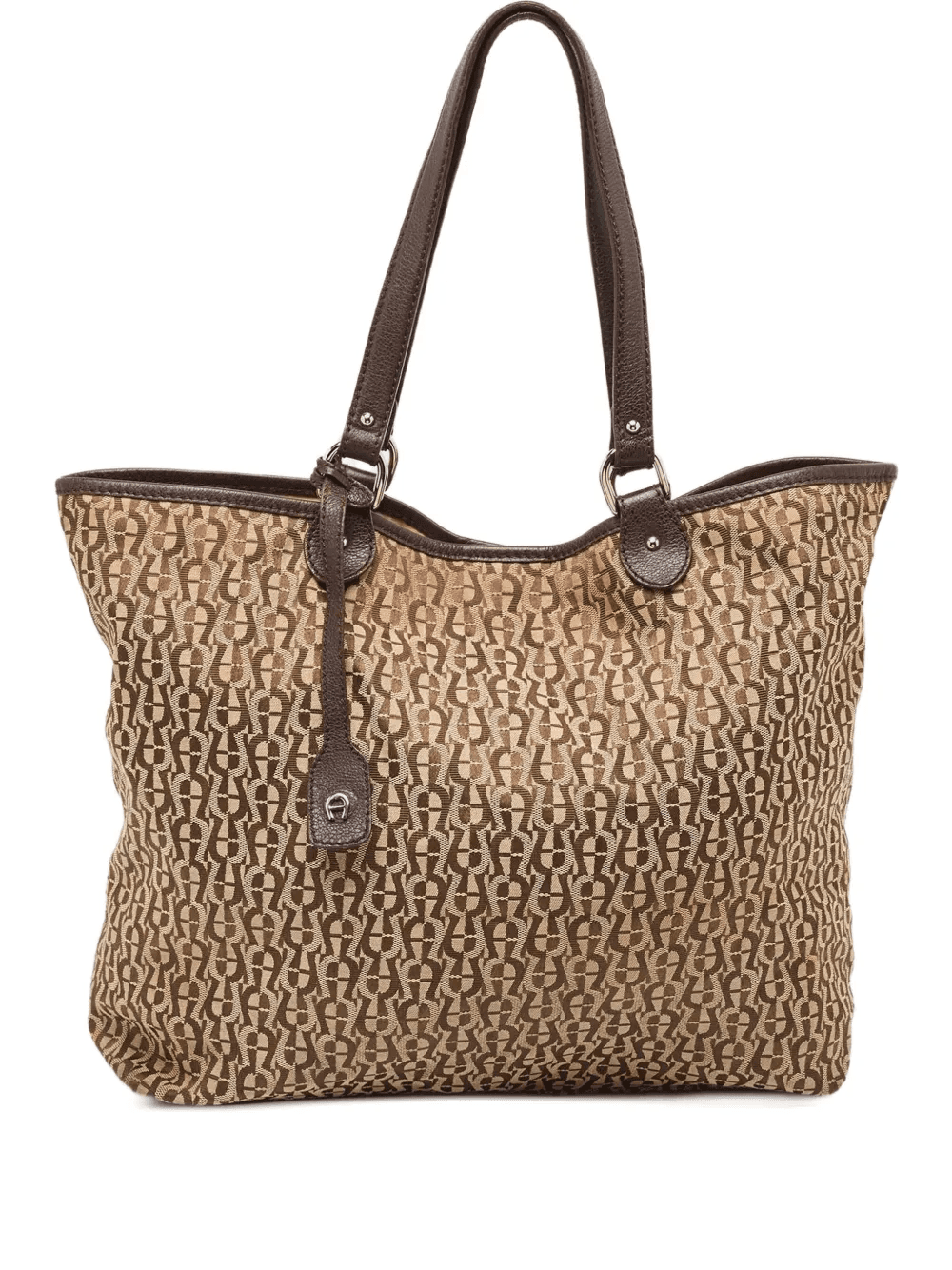 Pre-Owned leather shoulder bag - Image 1