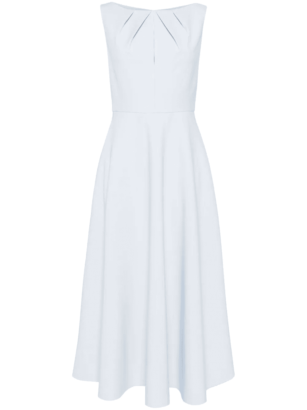 crepe midi dress - Image 1