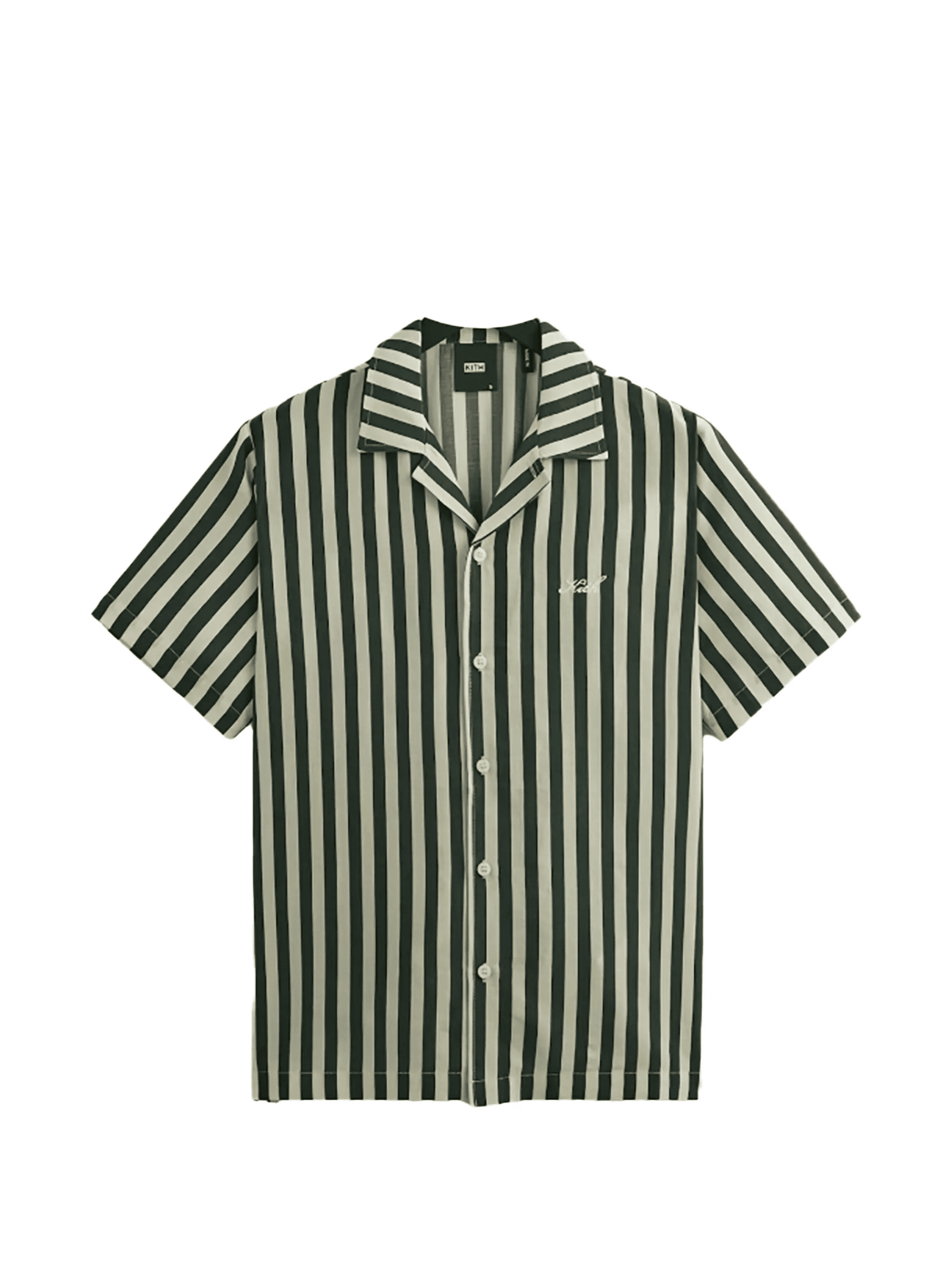 striped collar shirt - Image 1