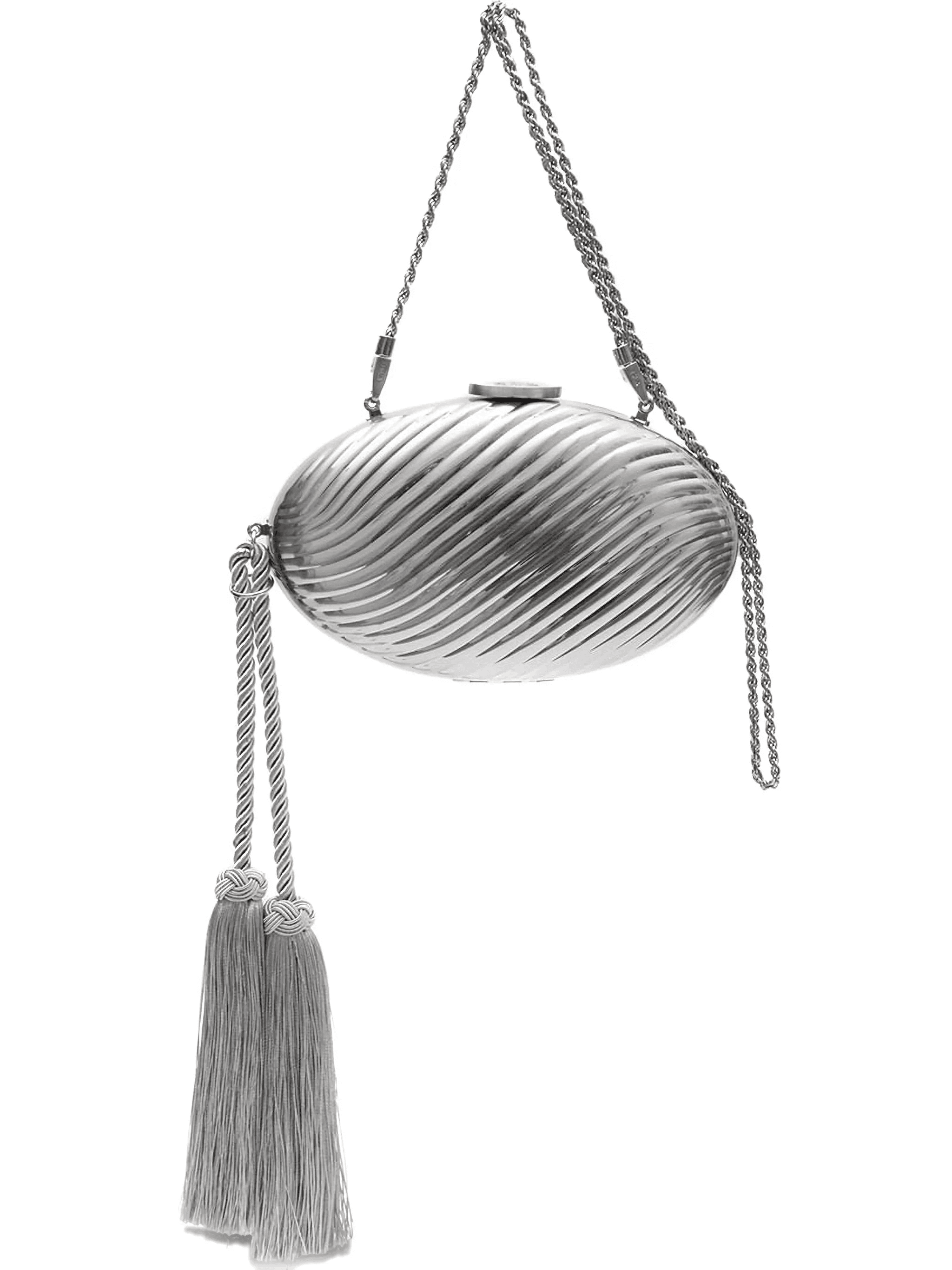 oval clutch bag - Image 1