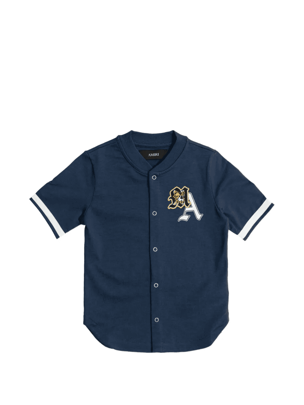 striped-detail shirt - Image 1