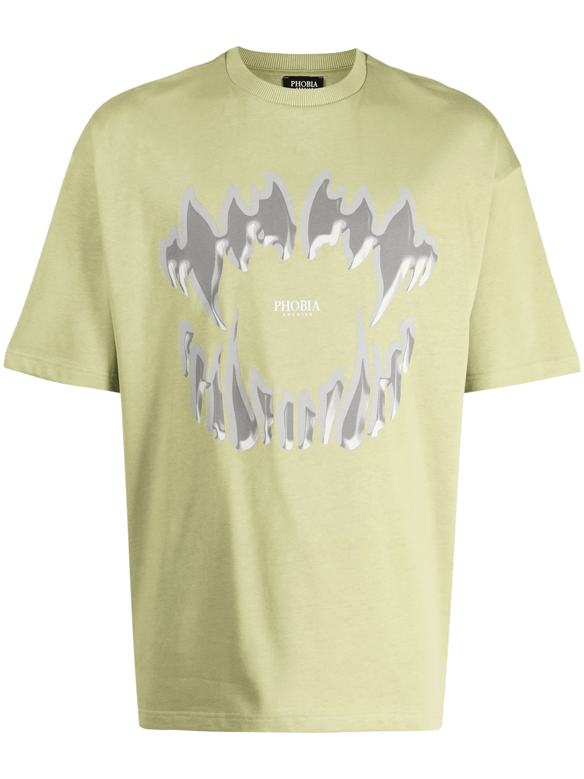 Demon Bite-print cotton T-shirt - Image 1