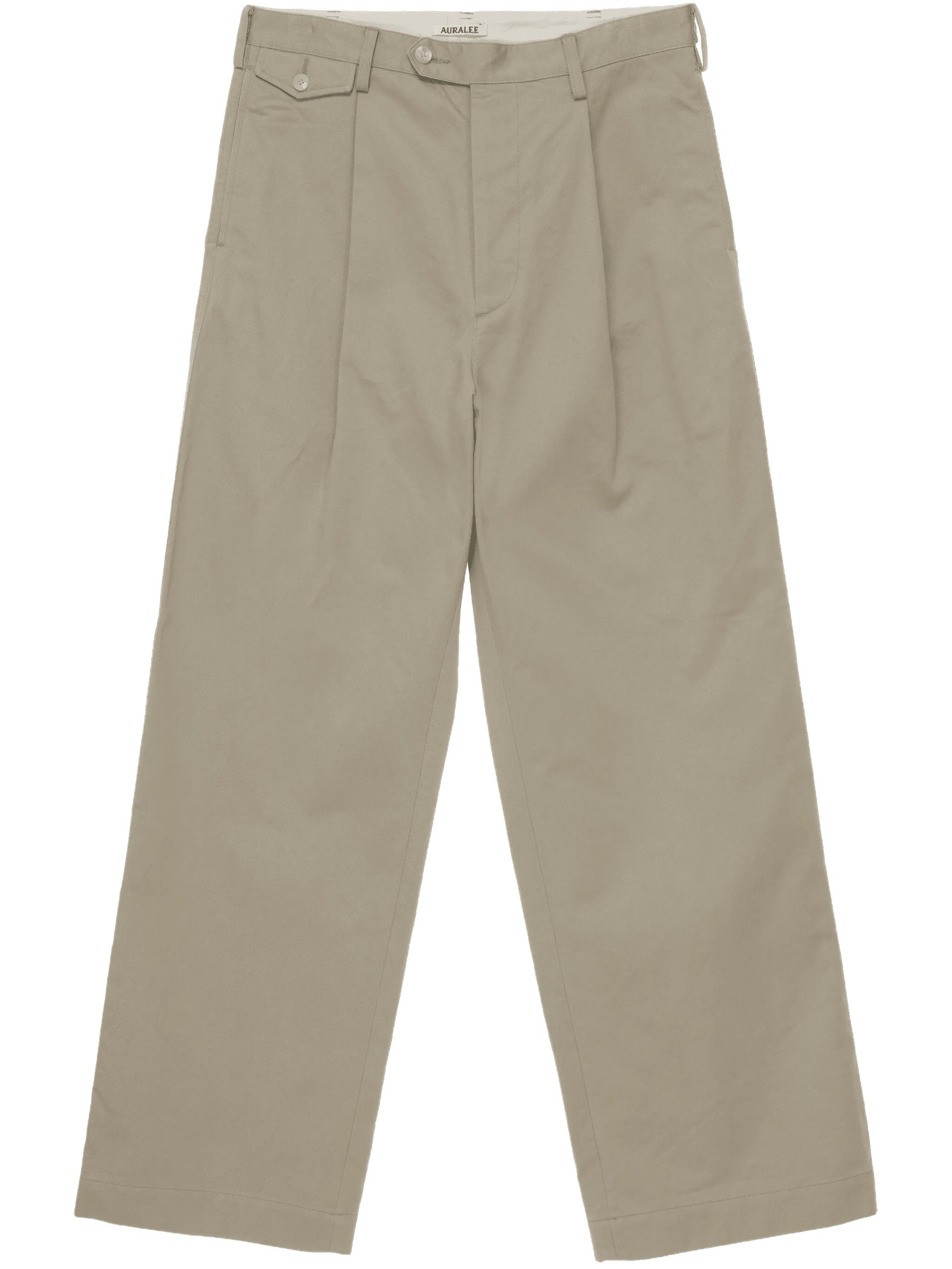 pintuck-detail chino trousers - Image 1