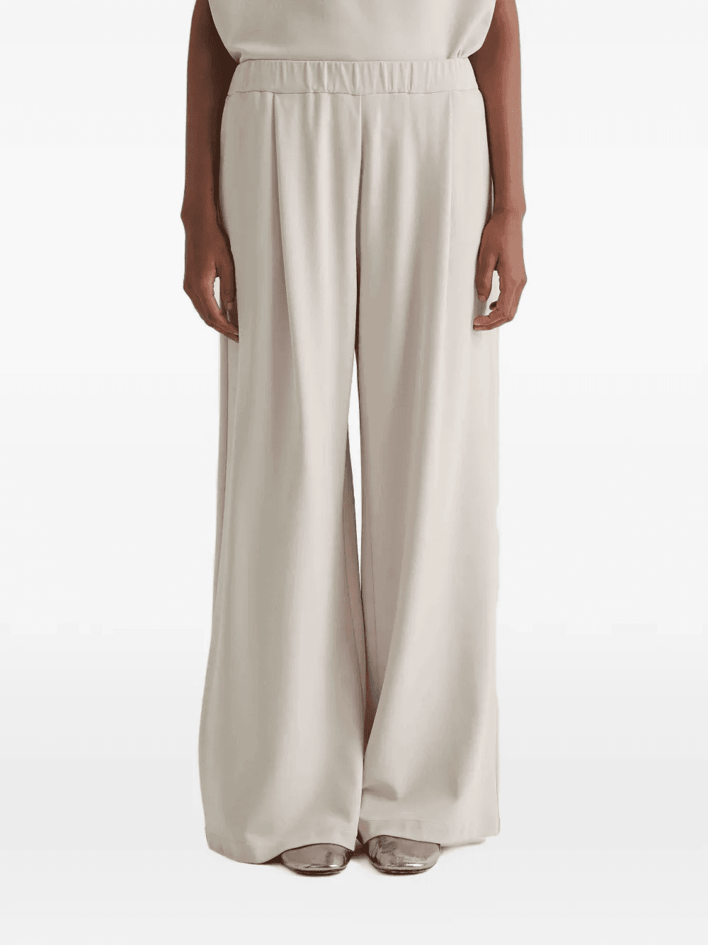 elasticated palazzo pants - Image 1