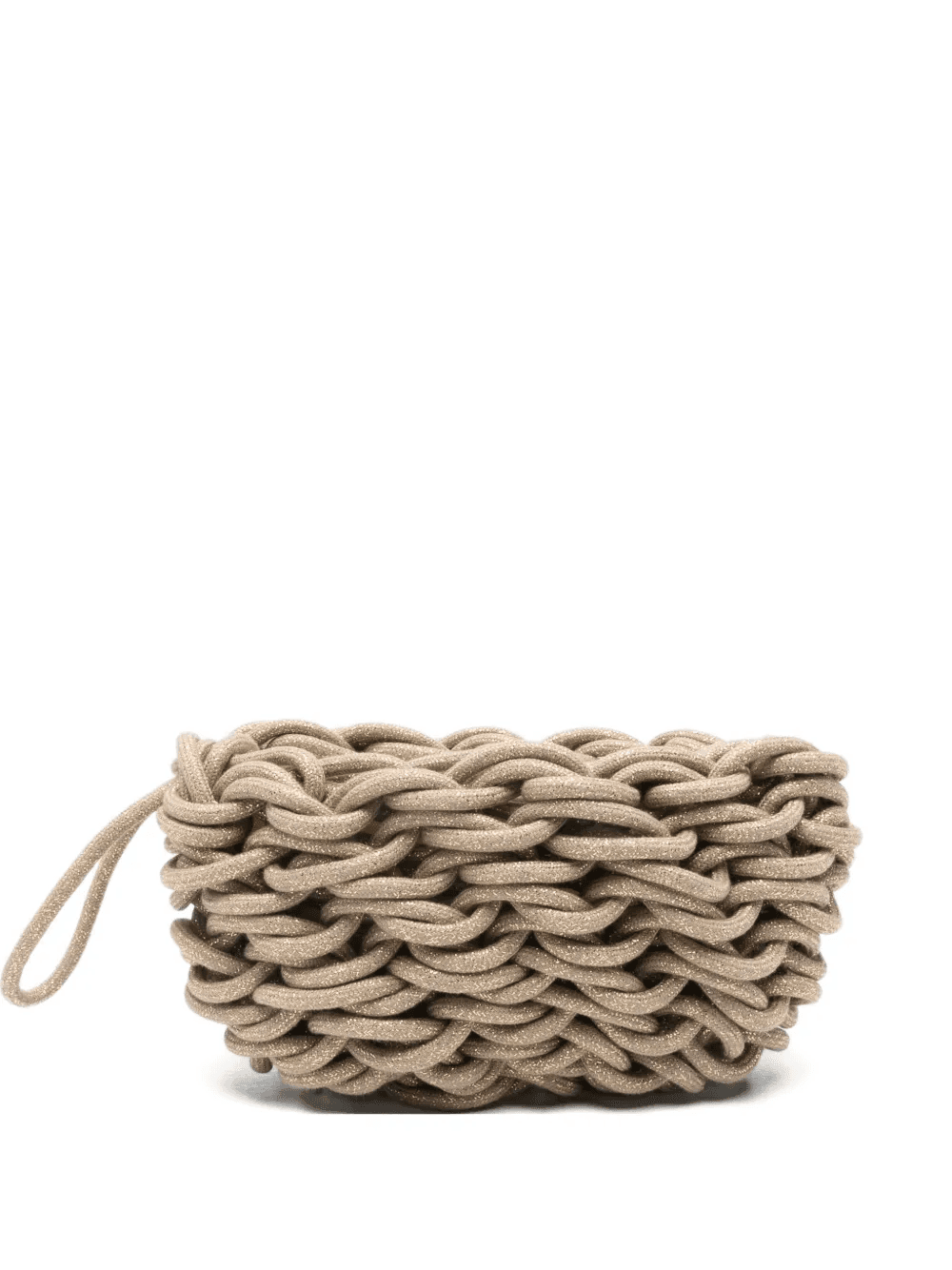 Lina woven clutch bag - Image 1