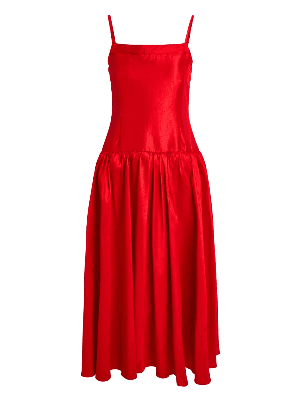 Quartet spaghetti-strap midi dress - Image 1