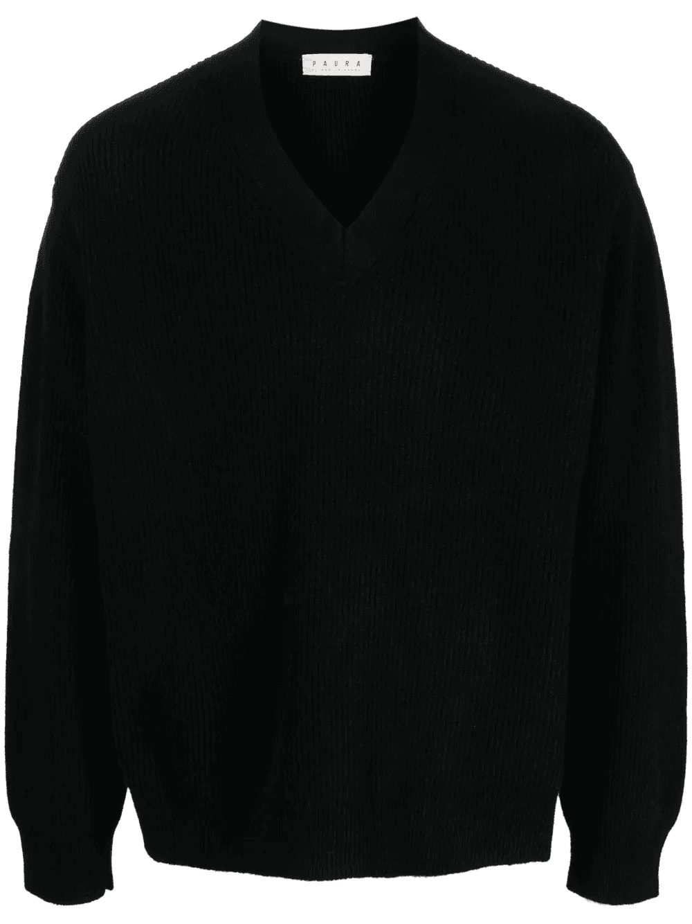 cut-out virgin wool jumper - Image 1