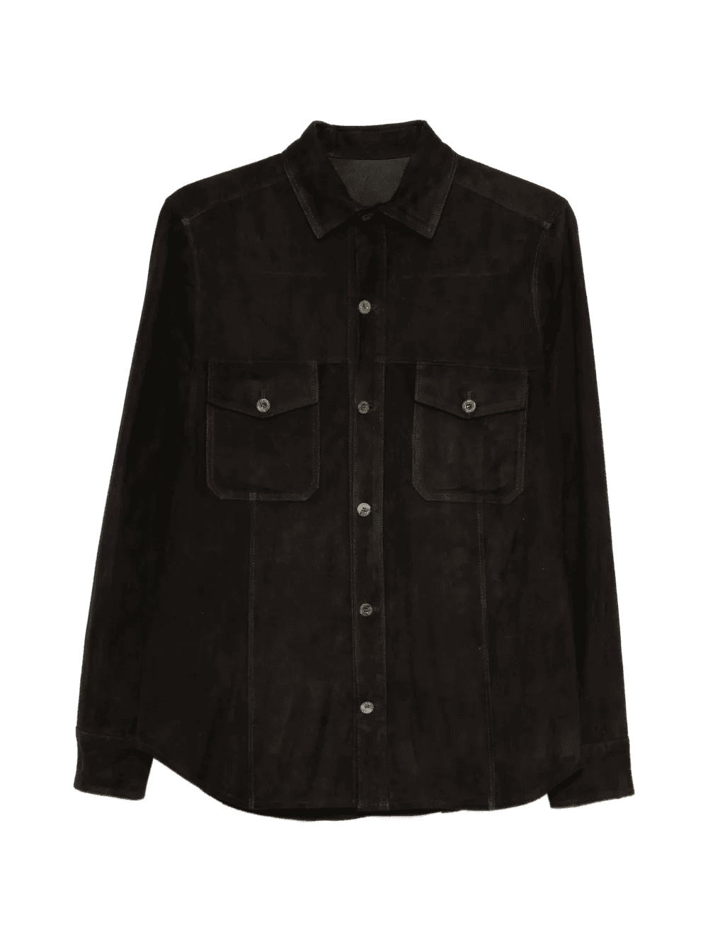 pocket suede shirt - Image 1