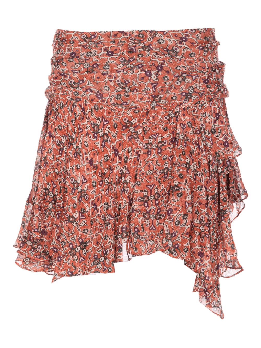 falda corta con volantes - Image 1