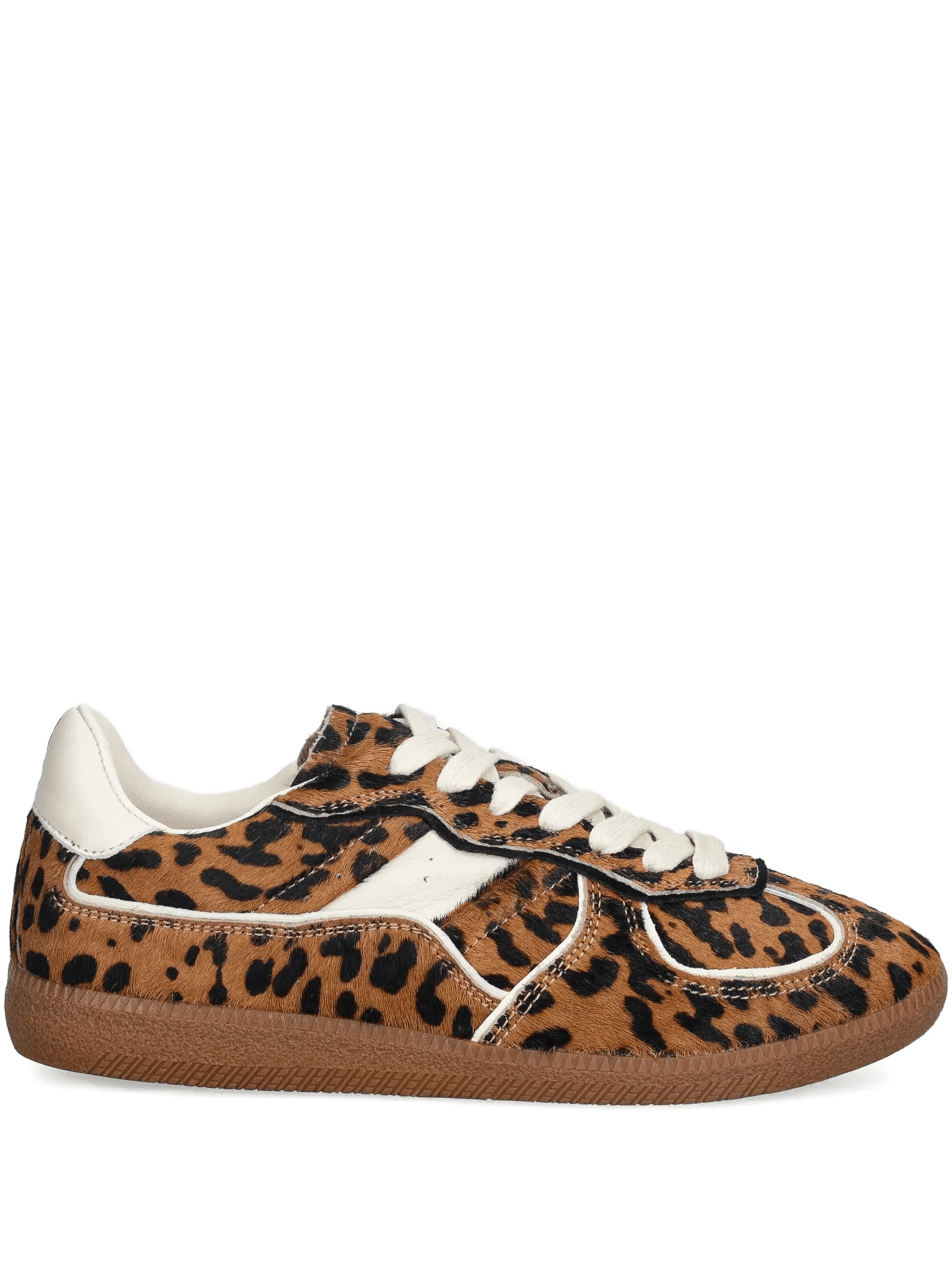 August leopard lace-up trainers - Image 1