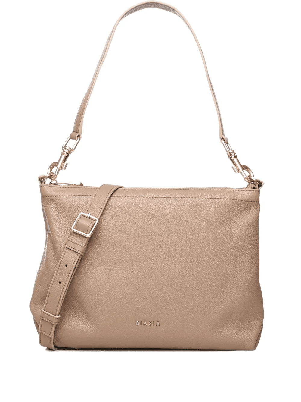zip-fastening shoulder bag - Image 1