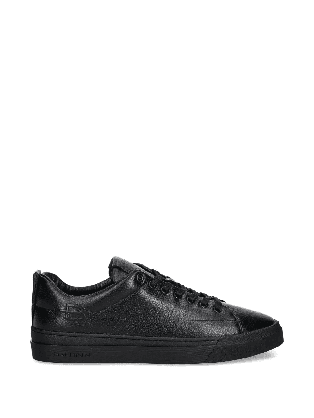 lace-up leather sneakers - Image 1