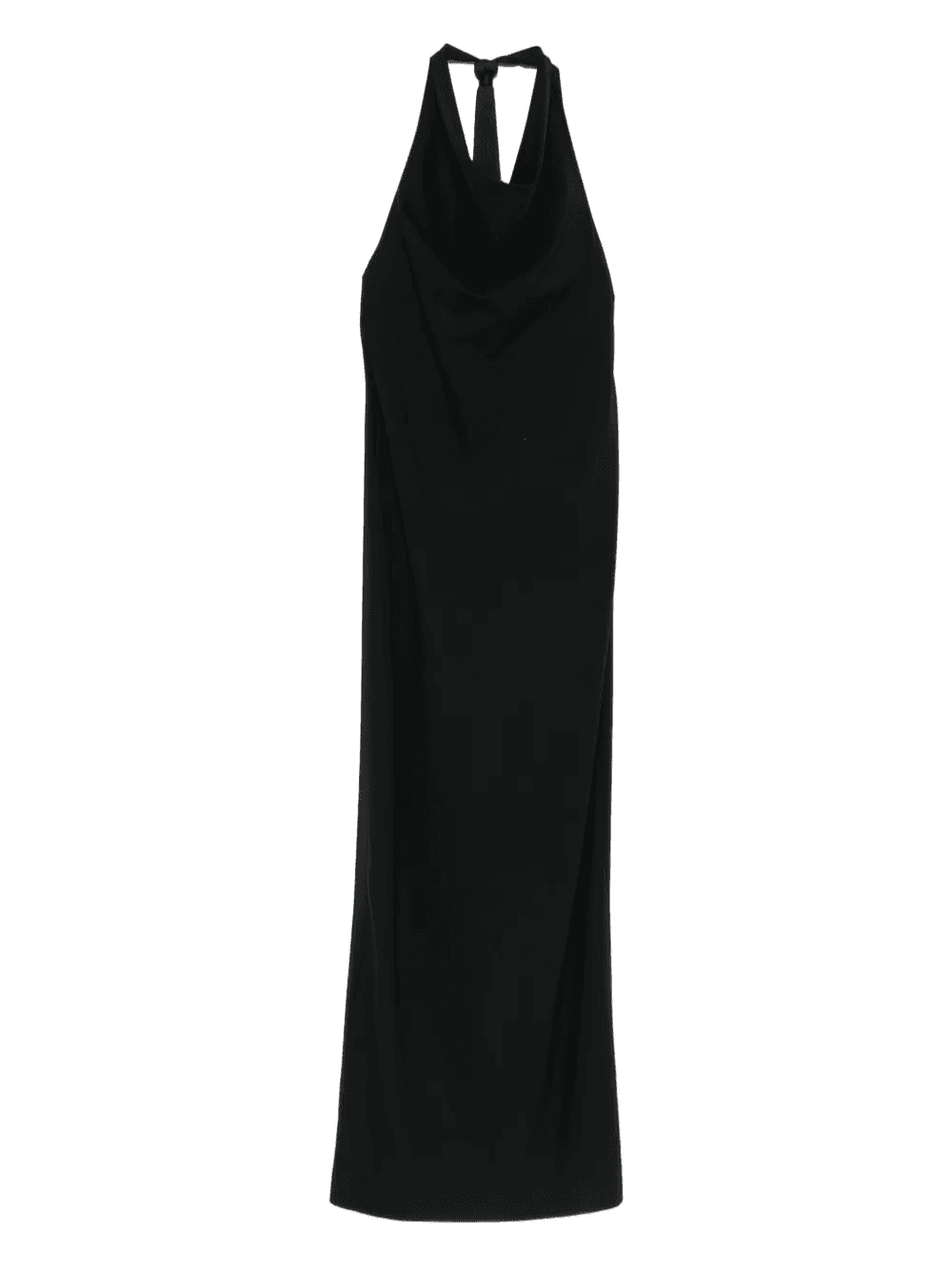 cowl-neck midi dress - Image 1