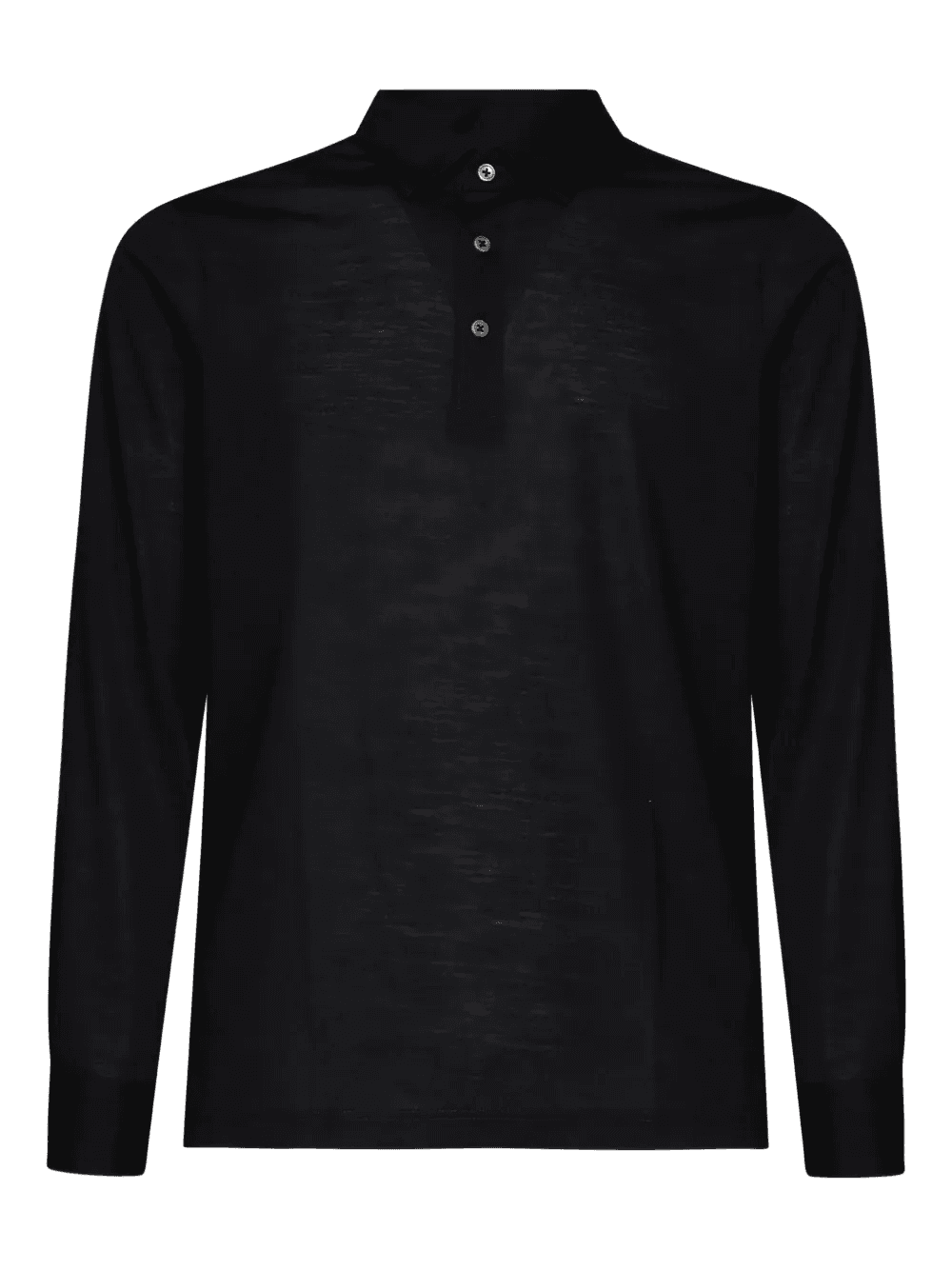 long-sleeved polo shirt - Image 1