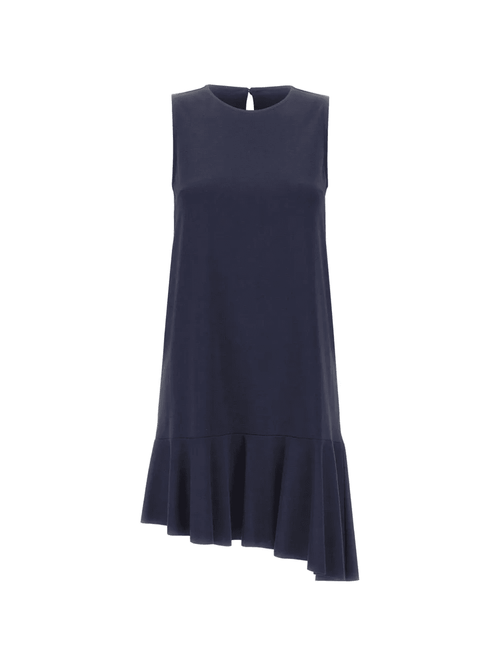 ruffled-hem mini dress - Image 1