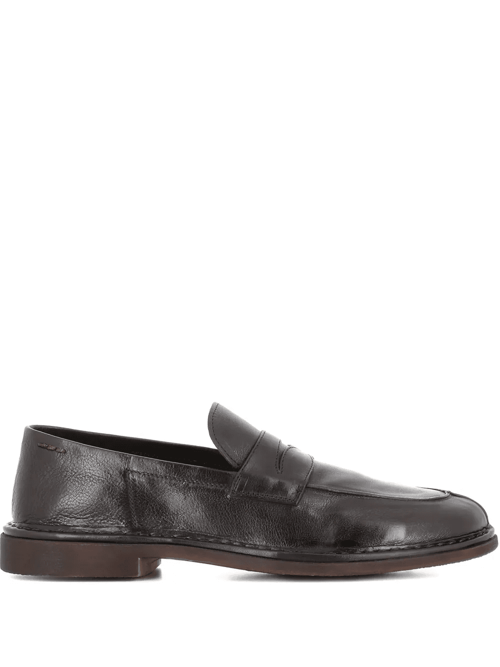 leather penny loafers - Image 1