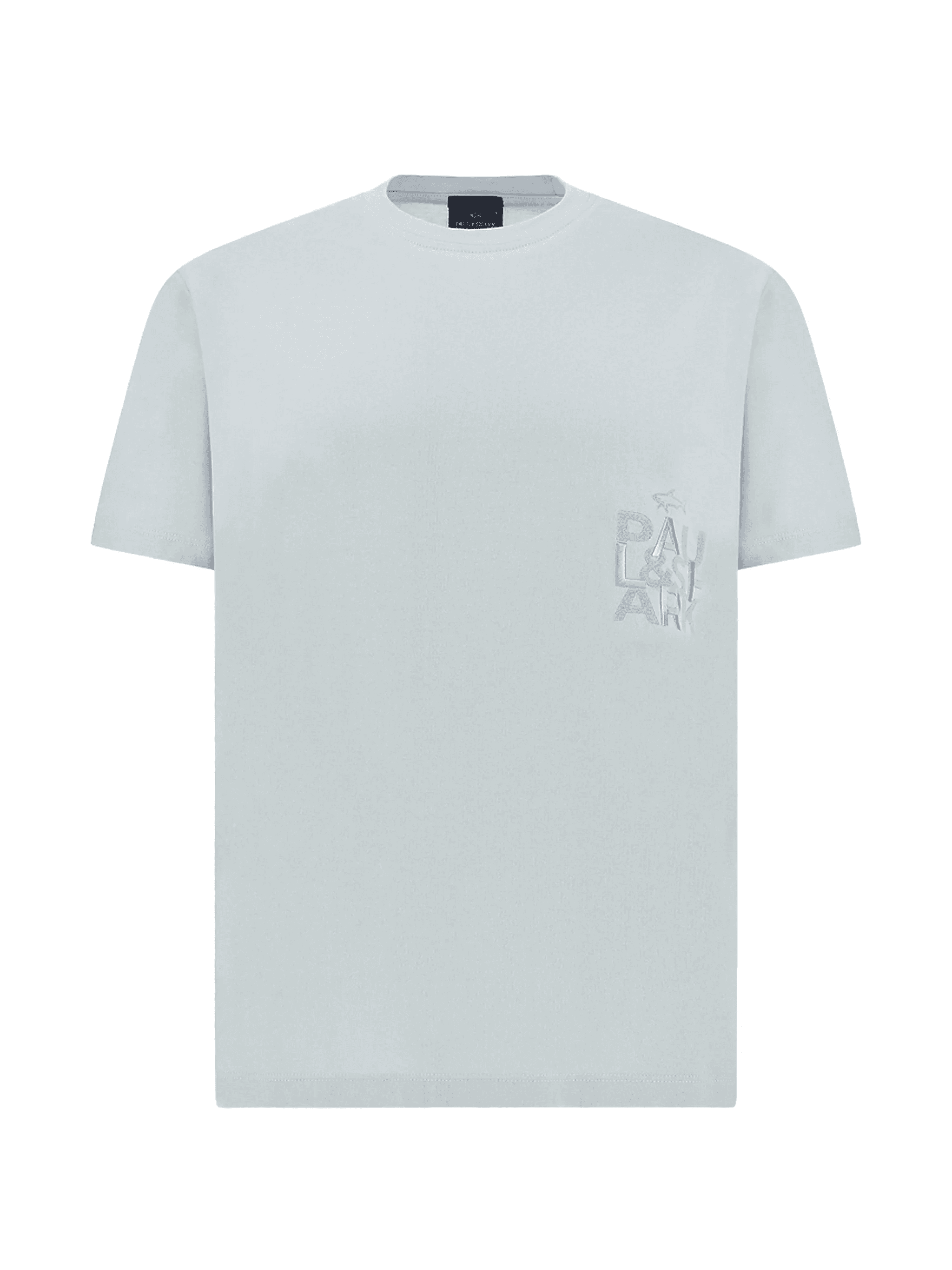 embroidery cotton T-shirt - Image 1