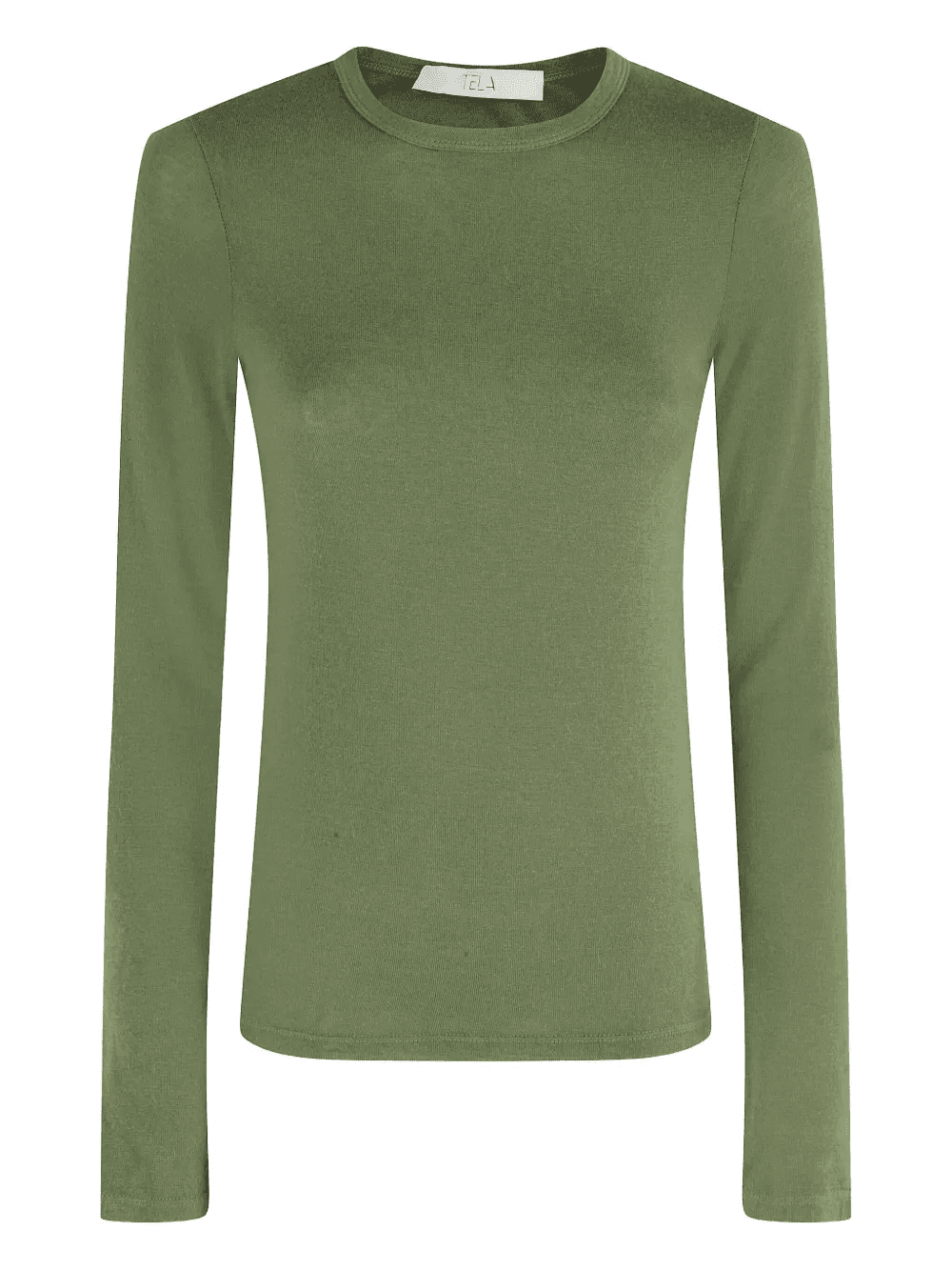 crew-neck long-sleeve sweater - Image 1