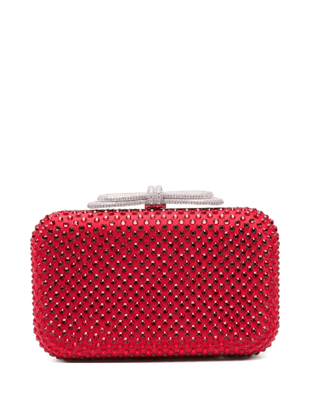 embellished-bow mini bag - Image 1